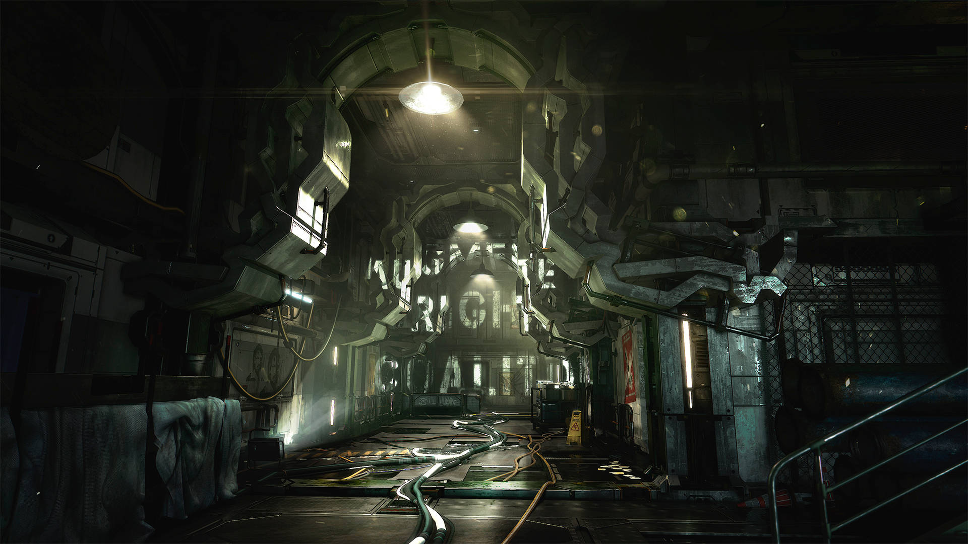 Deus Ex Mankind Divided Arc Base Background