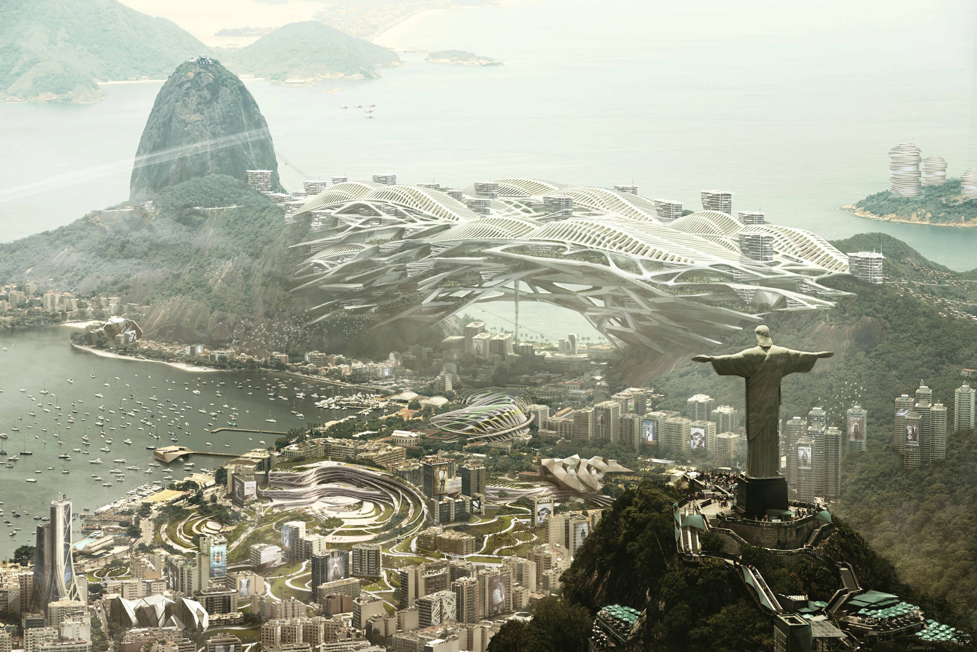 Deus Ex Mankind Divided Brazil Background