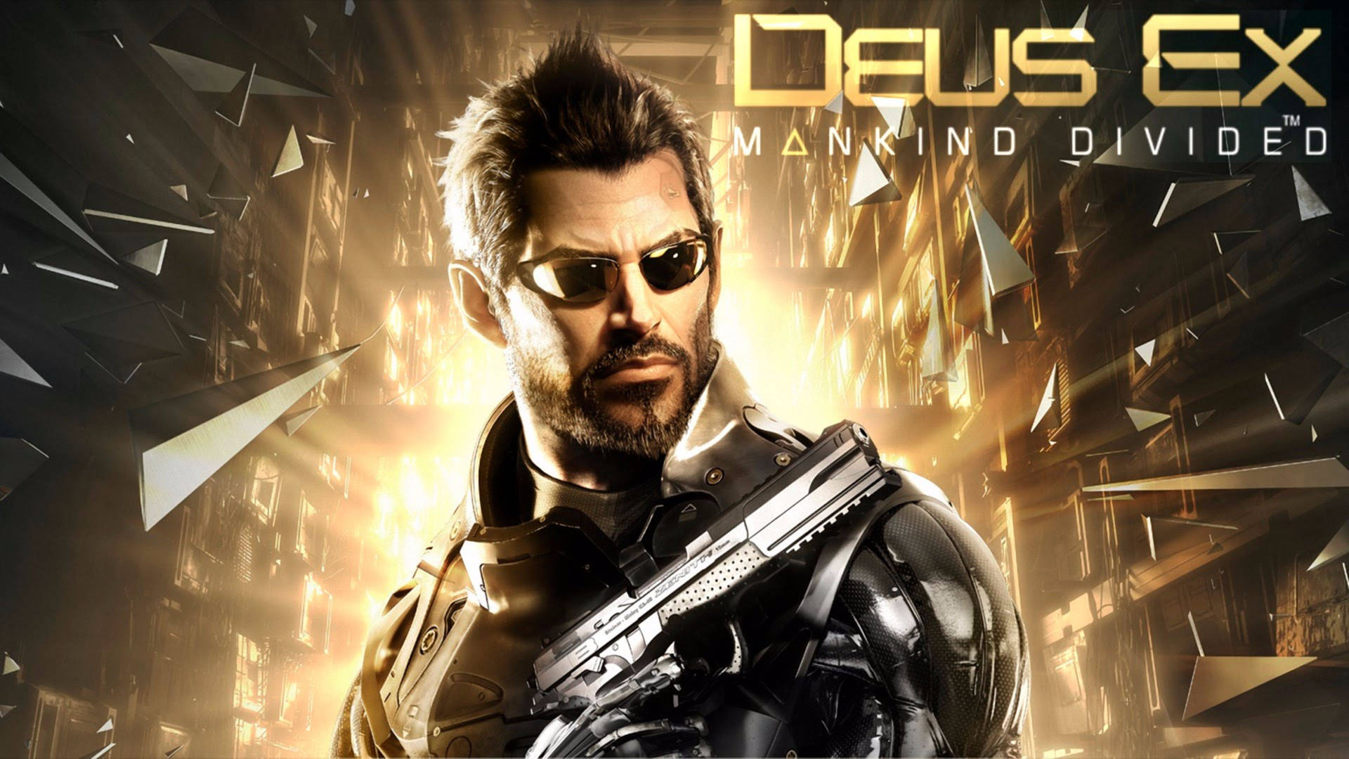 Deus Ex Mankind Divided Game Poster Background