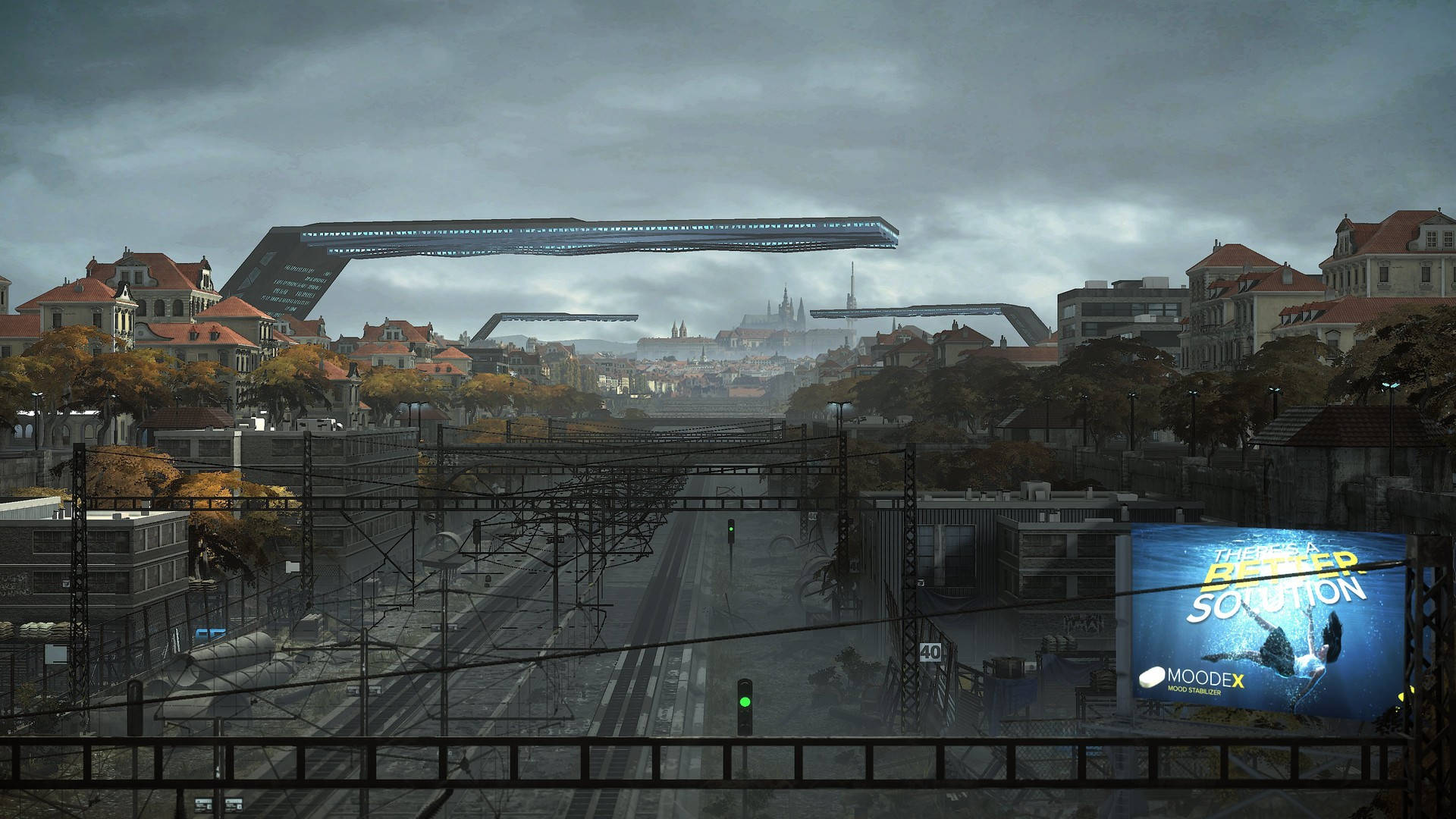 Deus Ex Mankind Divided Palisade Blade Background