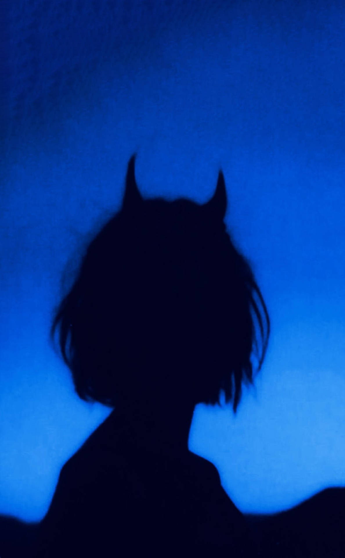 Devil Girl Silhouette Tumblr Iphone Background