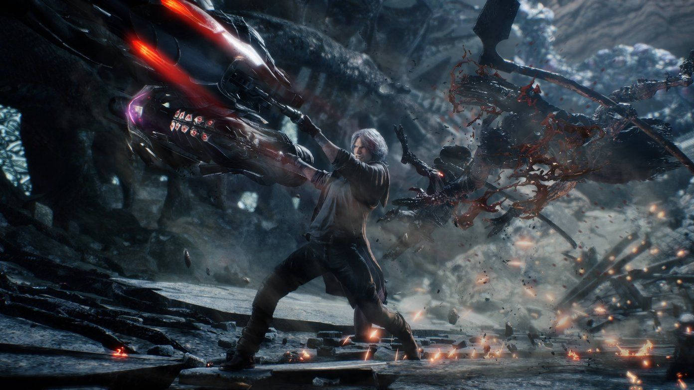Devil May Cry 5 Screenshot Background