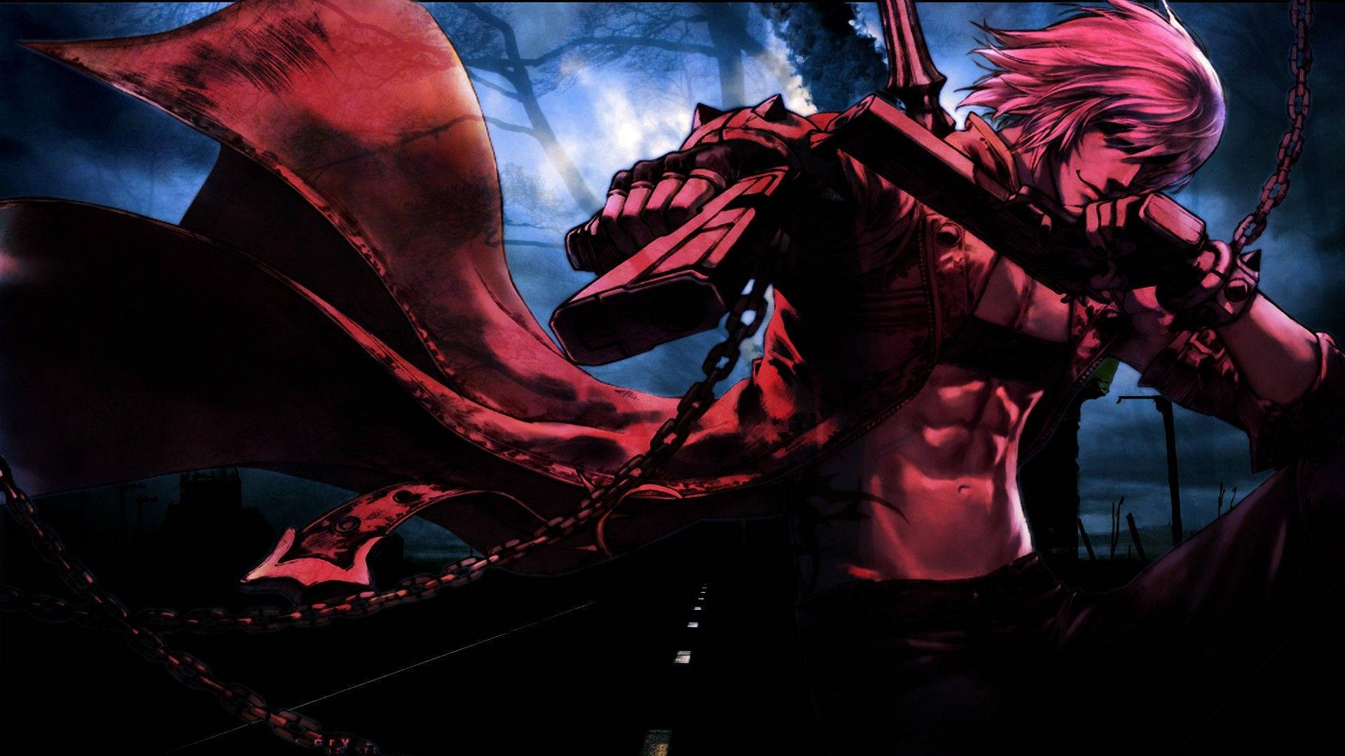 Devil May Cry Dante Artwork Background
