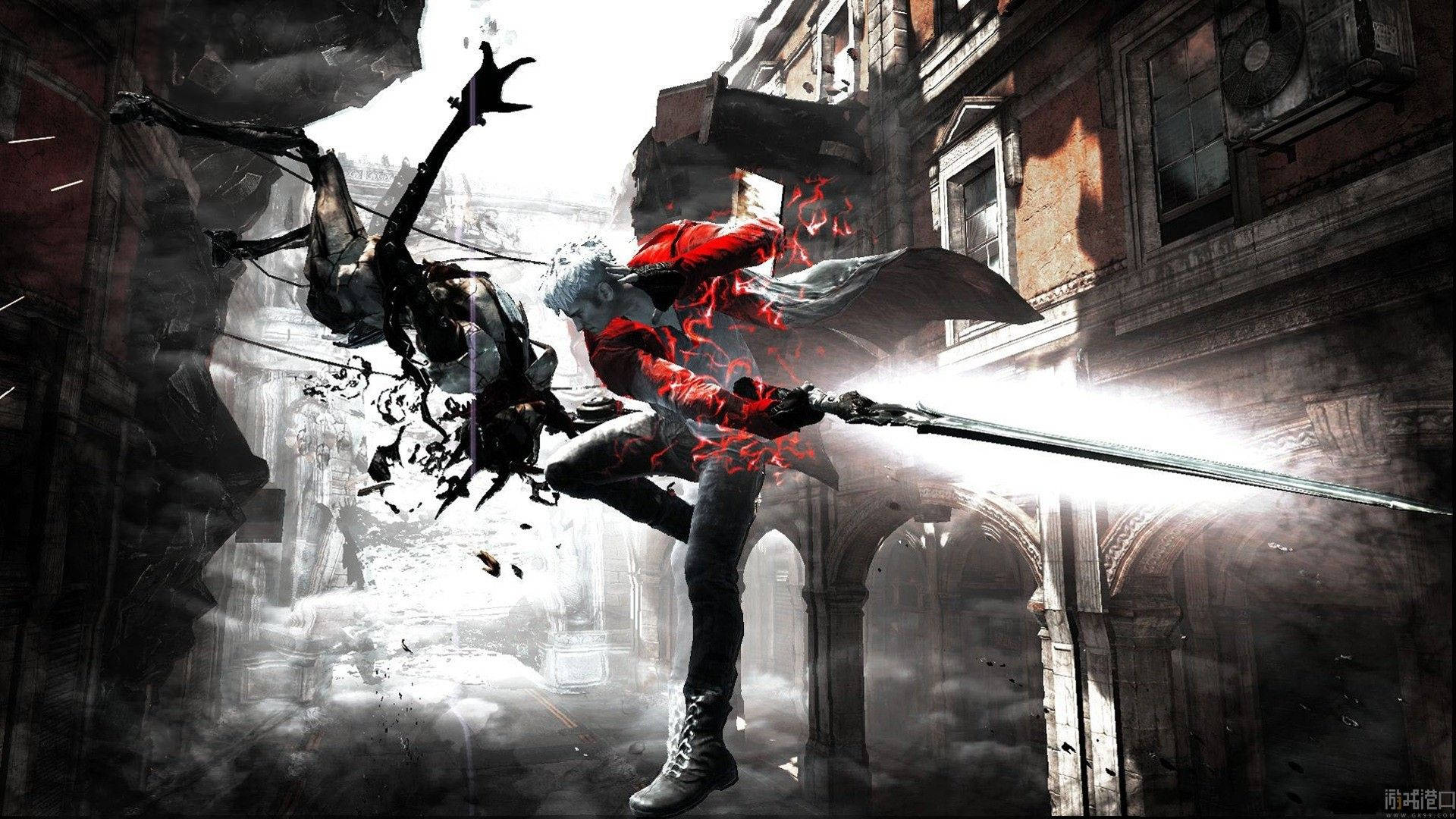 Devil May Cry Dante Fan Art Background