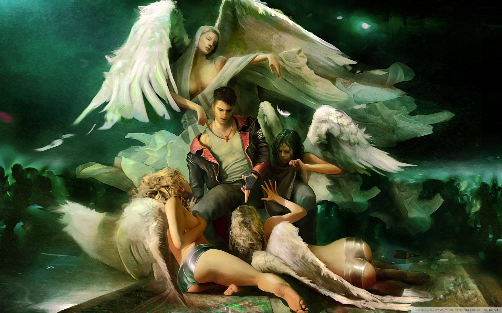 Devil May Cry Dante's Angels Background