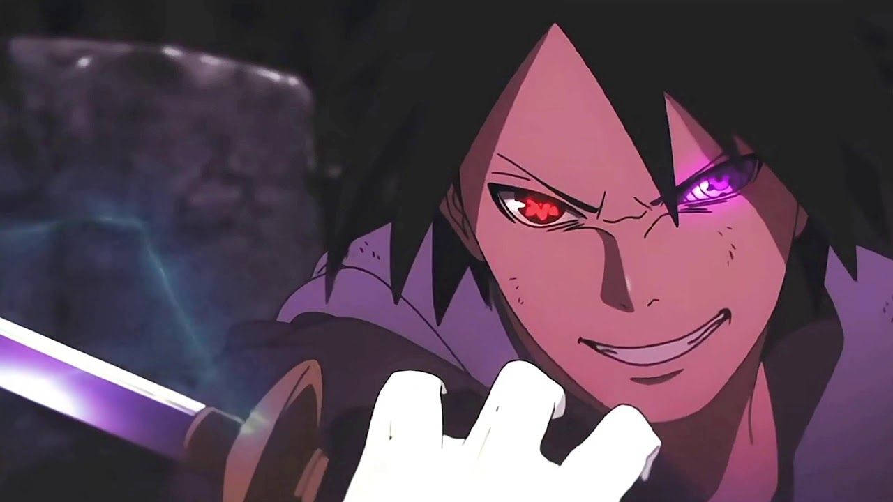 Devilish Sasuke Pfp Background