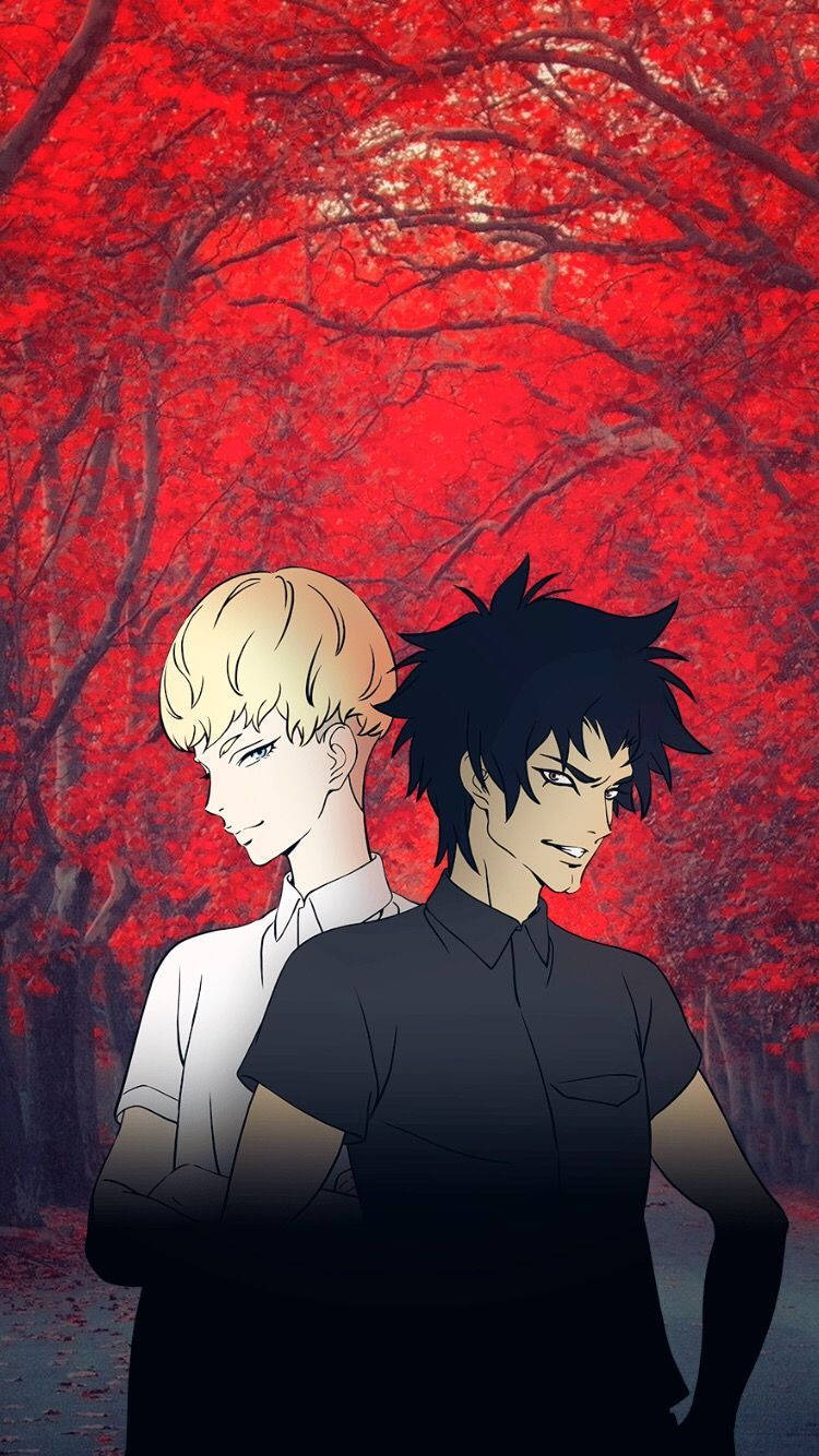 Devilman Crybaby Akira And Ryo Background