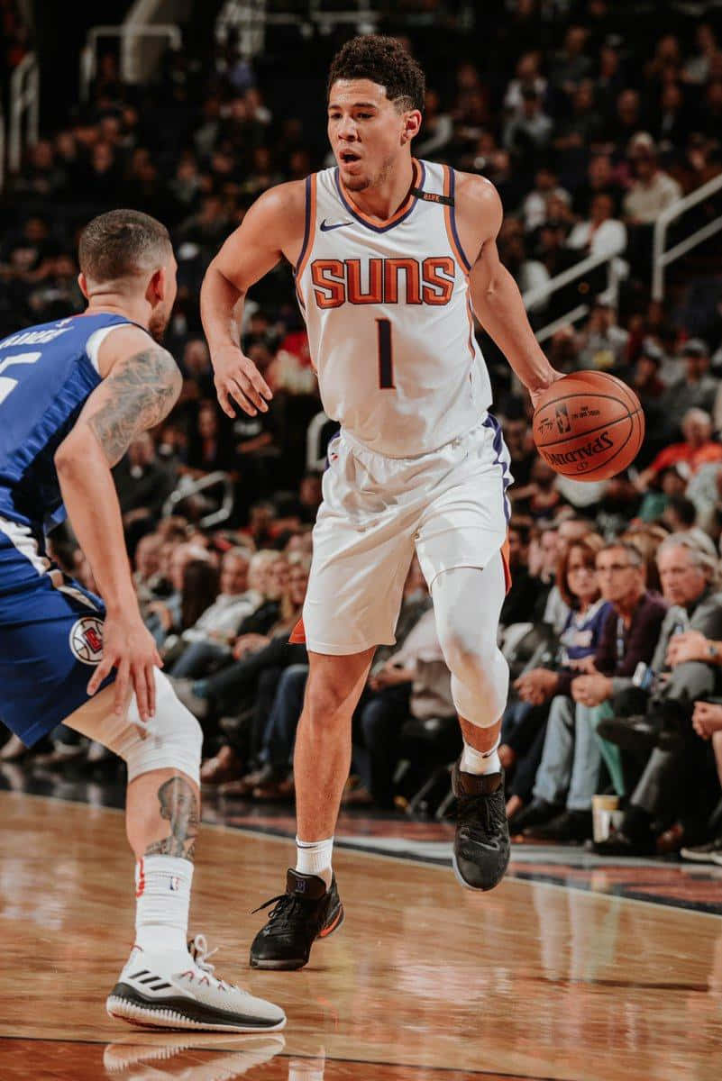 Devin Booker Basketball Iphone Wallpaper