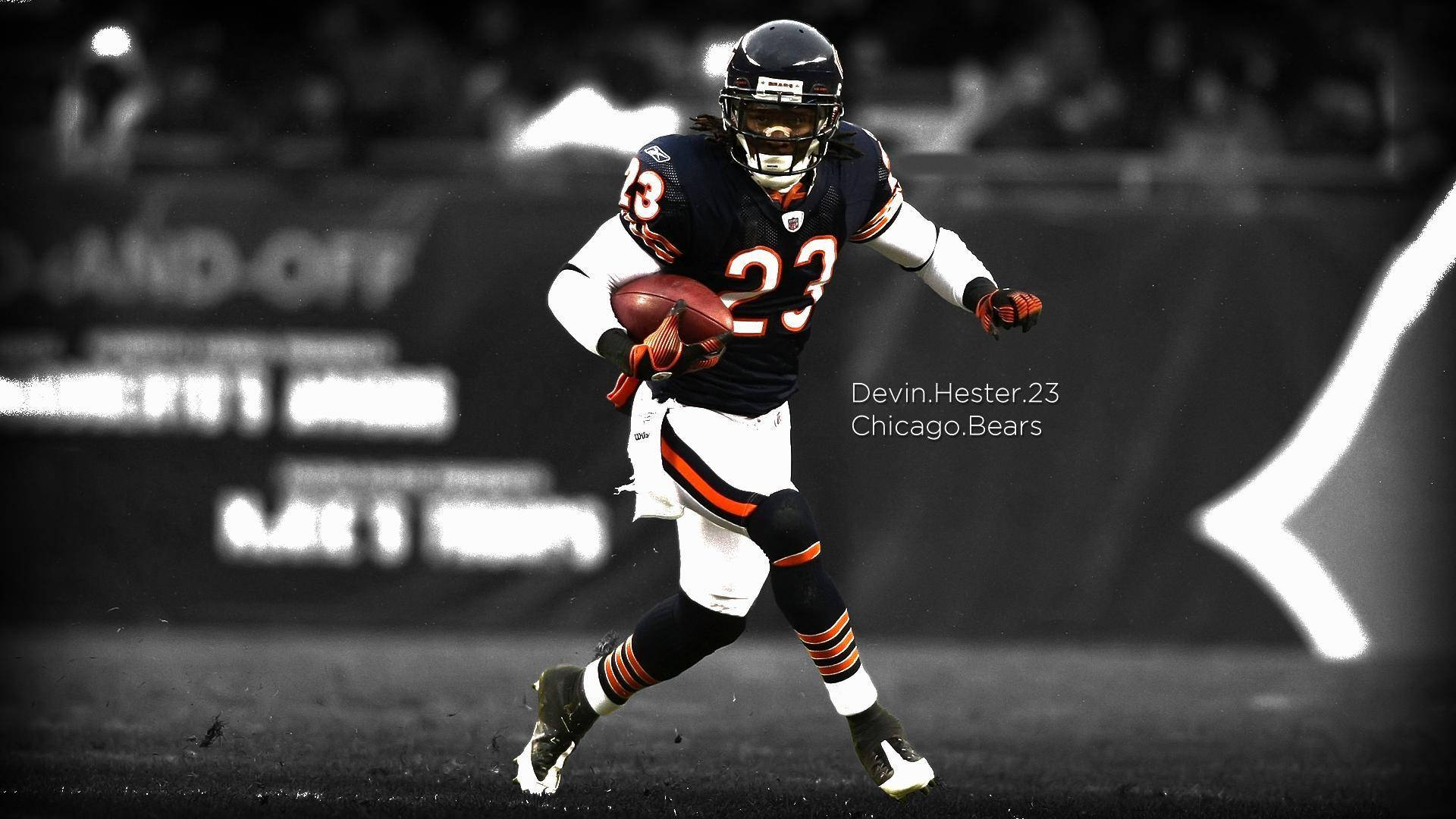 Devin Hester Chicago Bears Nfl Players Background