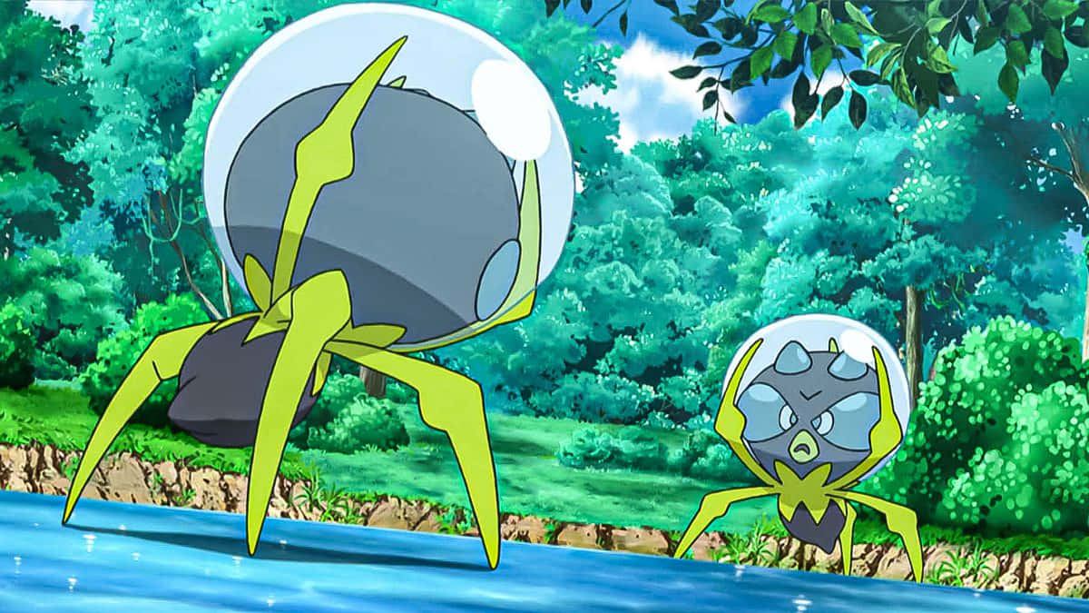 Dewpider Versus Dewpider Background