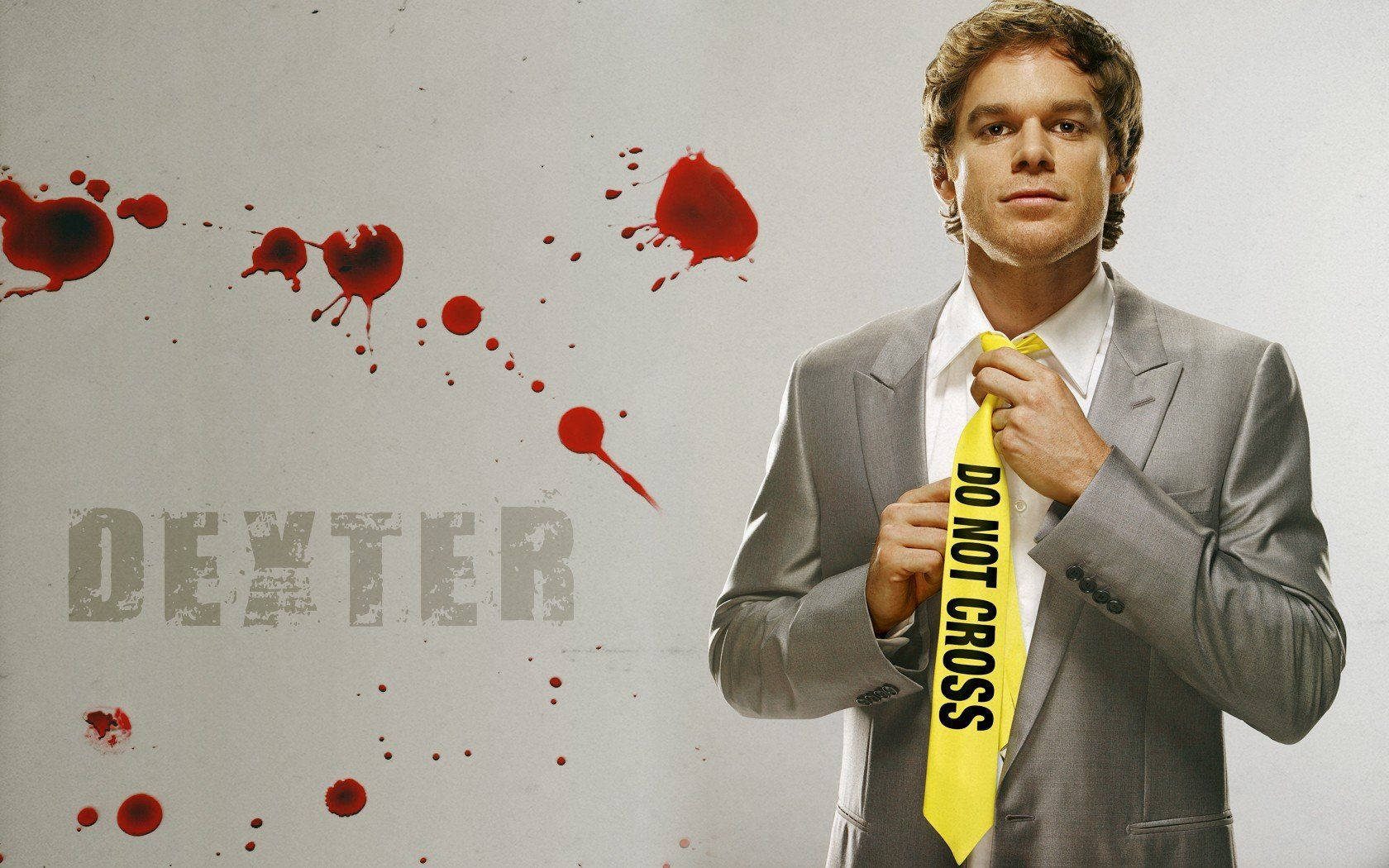 Dexter Do Not Cross Design Tie