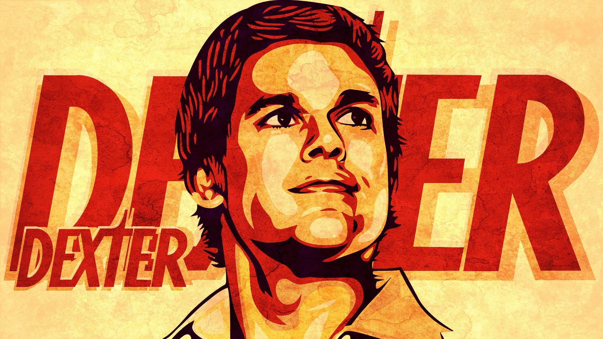 Dexter Famous Tv Series Digital Artwork Background