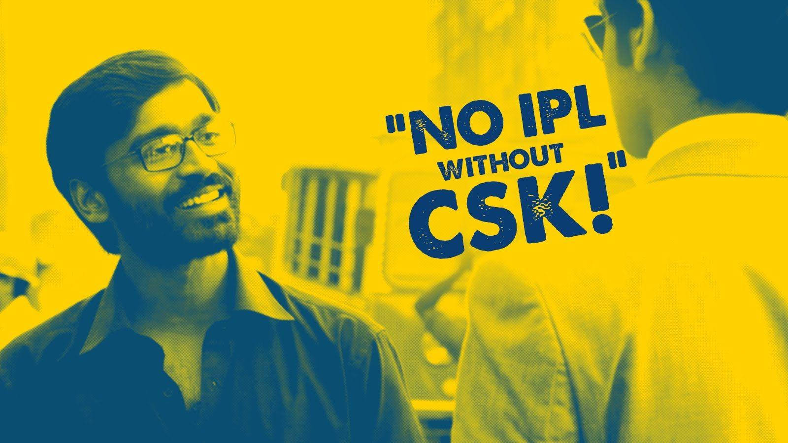 Dhanush Csk Quote Background