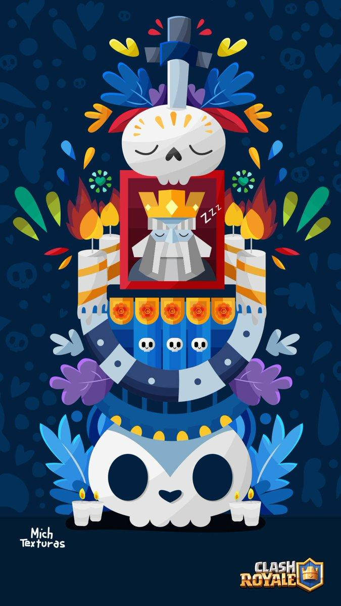 Dia De Los Muertos Clash Royale Background