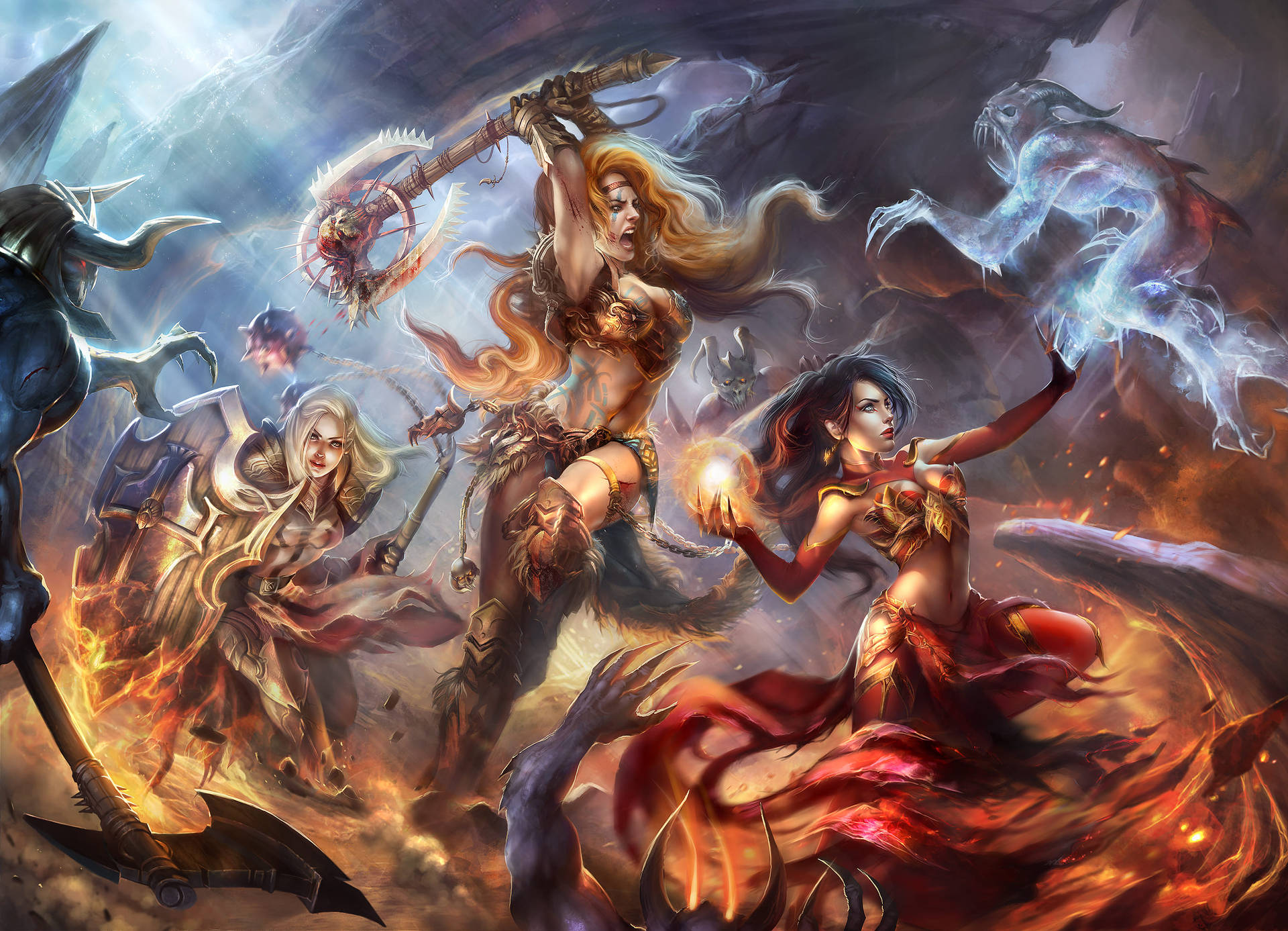 Diablo 3 Powerful Women