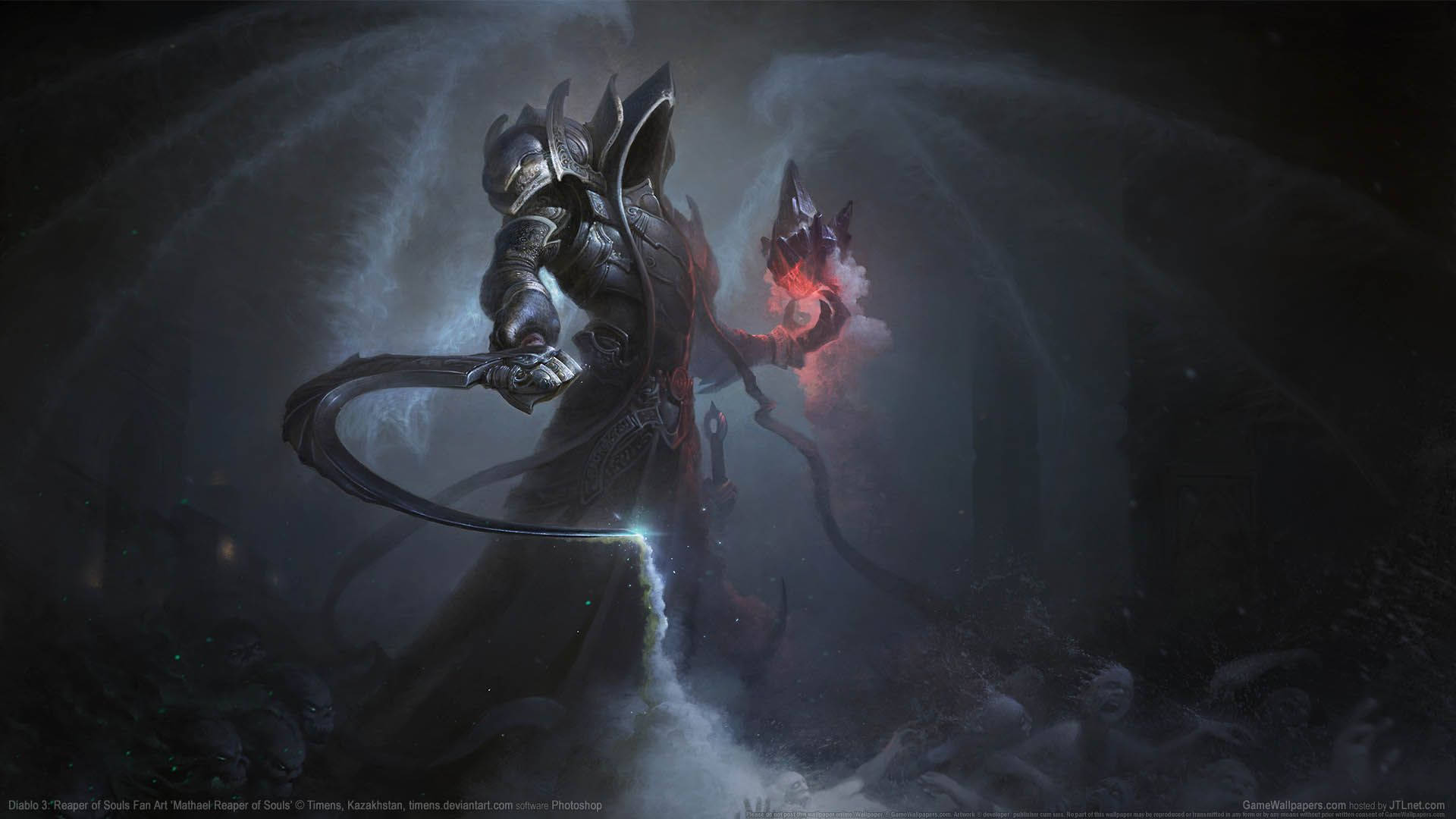 Diablo 3 Reaper Of Souls Fan Art Background