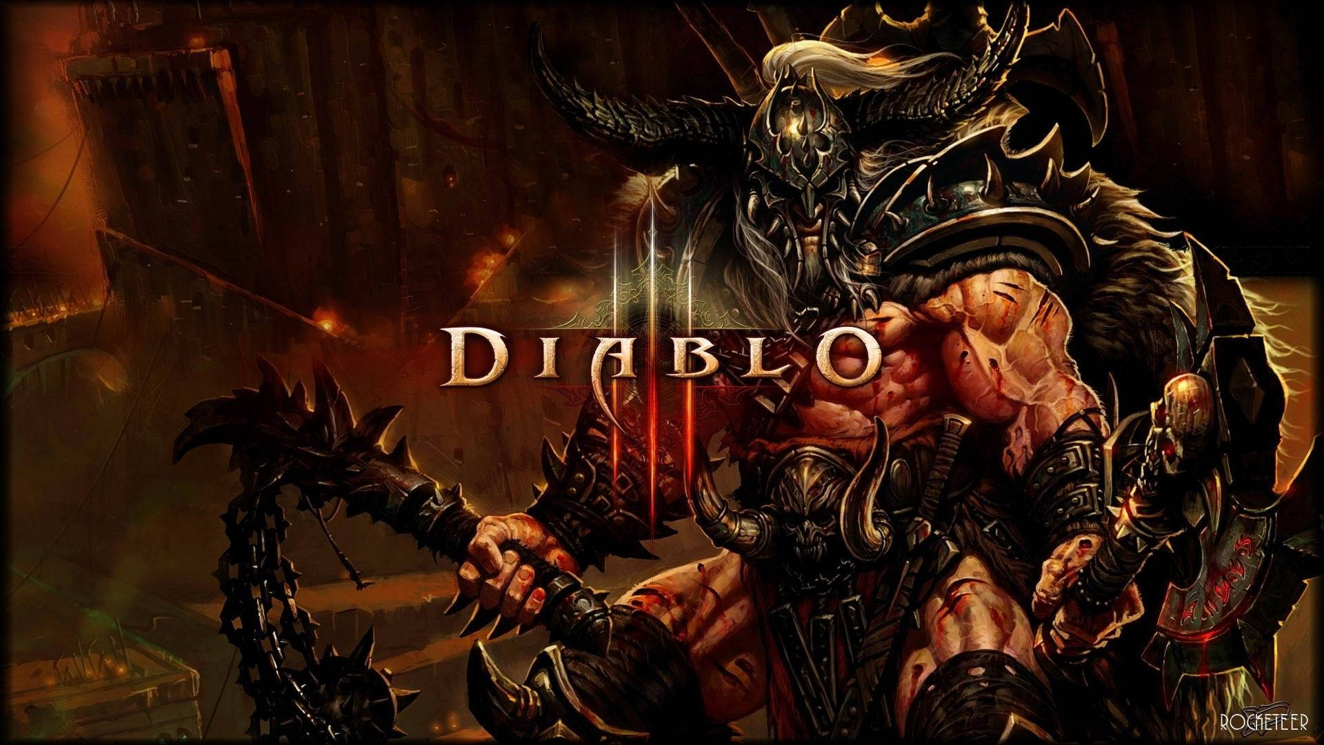 Diablo 3 The Barbarian Background