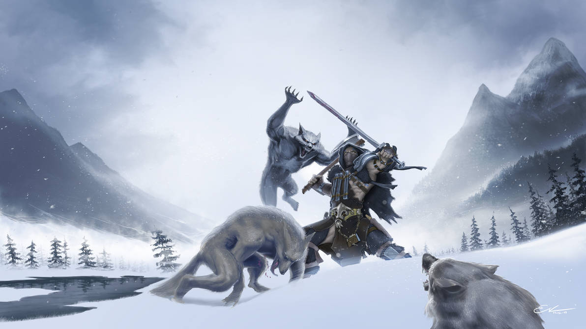 Diablo 4 Ancient Warrior Background