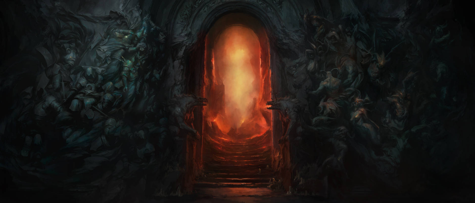 Diablo 4 Gate Of Hell Background