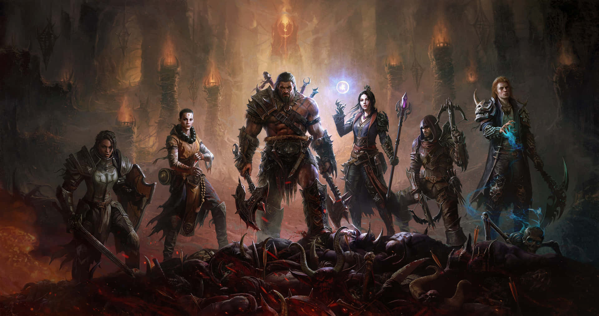Diablo Immortal Characters Background