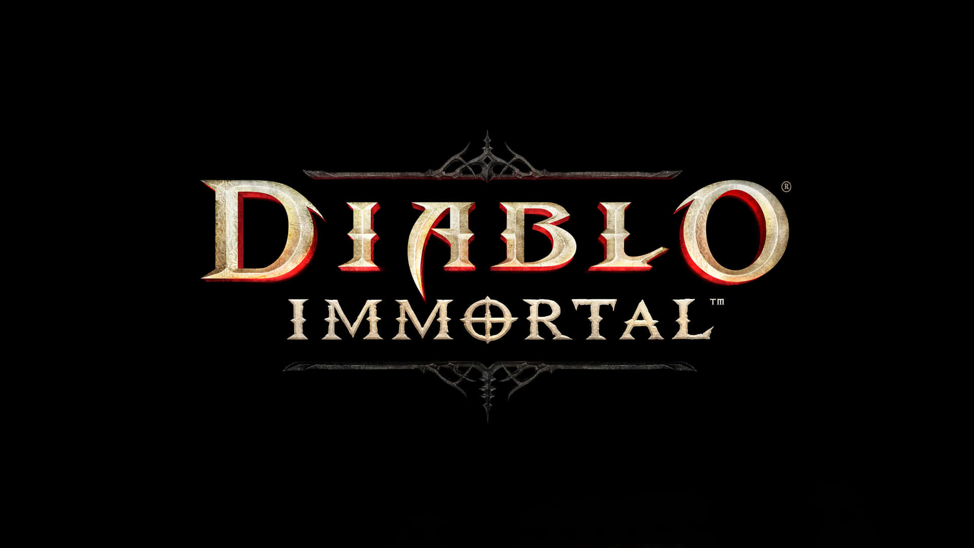 Diablo Immortal Logo Background
