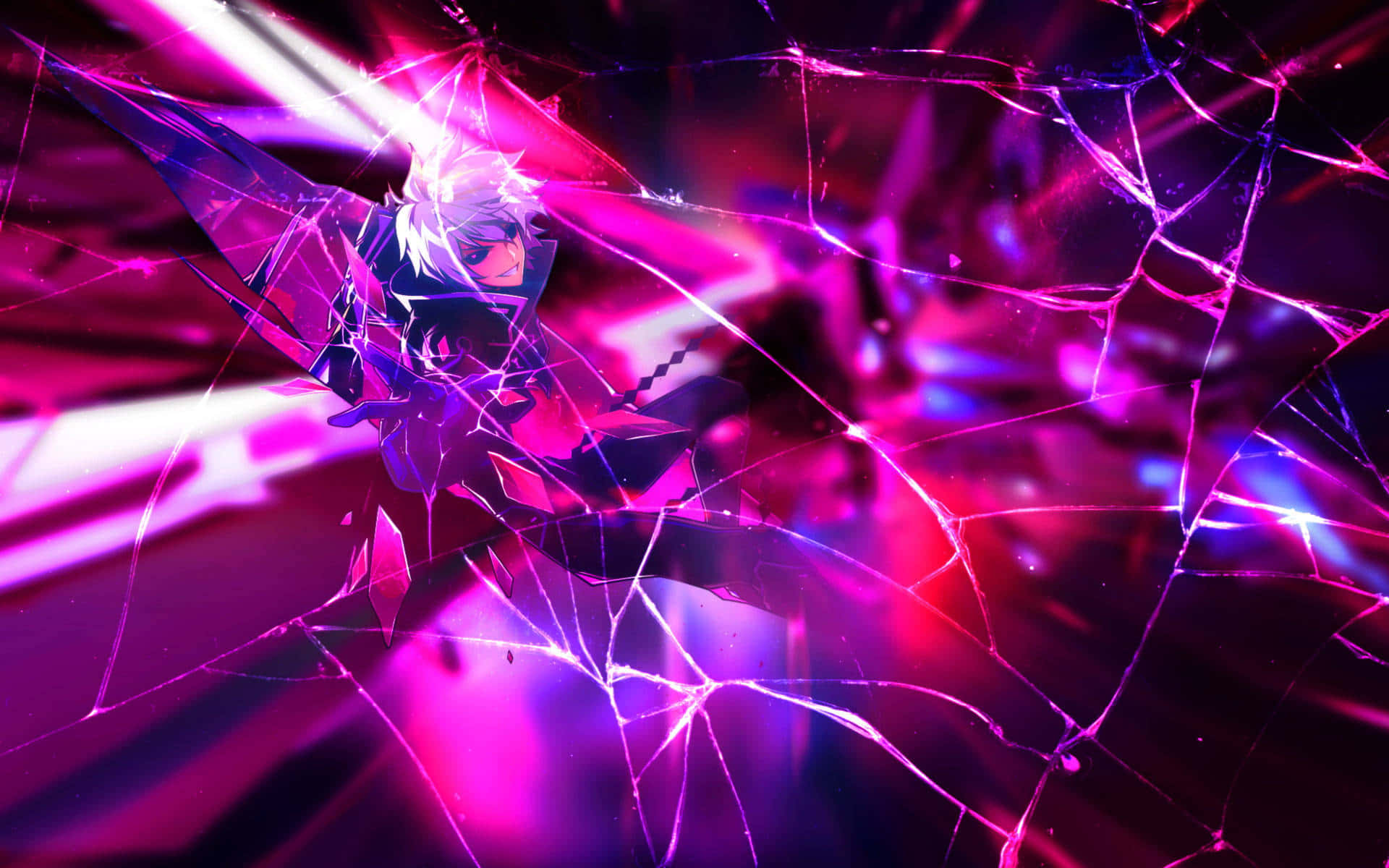 Diabolical Boy In Webs [wallpaper] Background