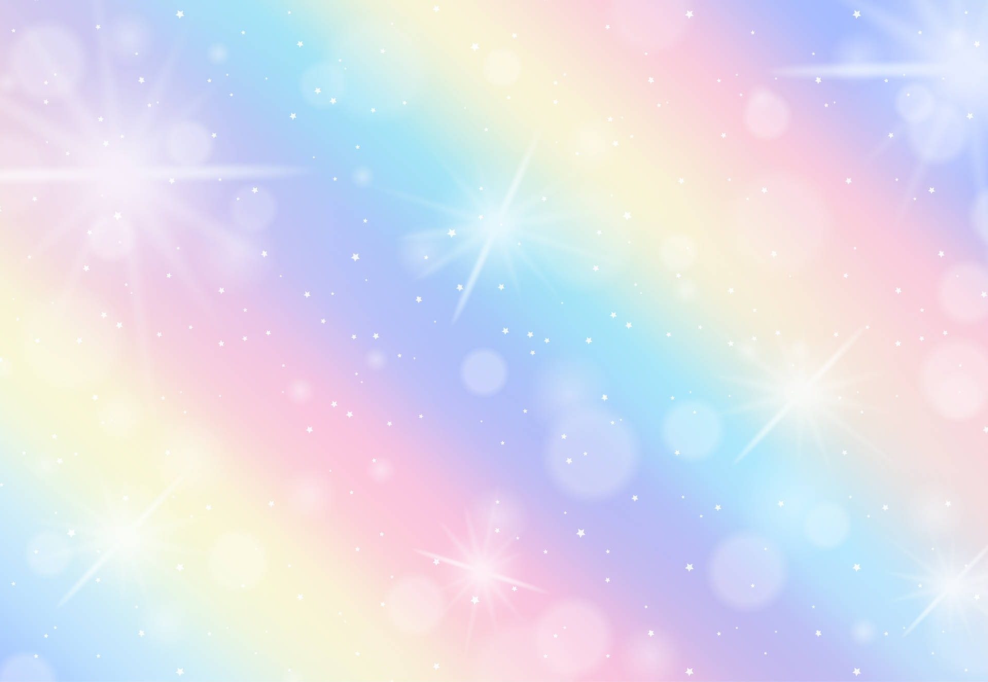 Diagonal Pastel Rainbow Background Background