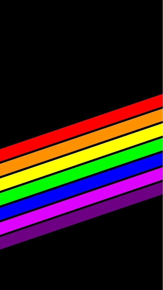 Diagonal Rainbow Lgbt Iphone
