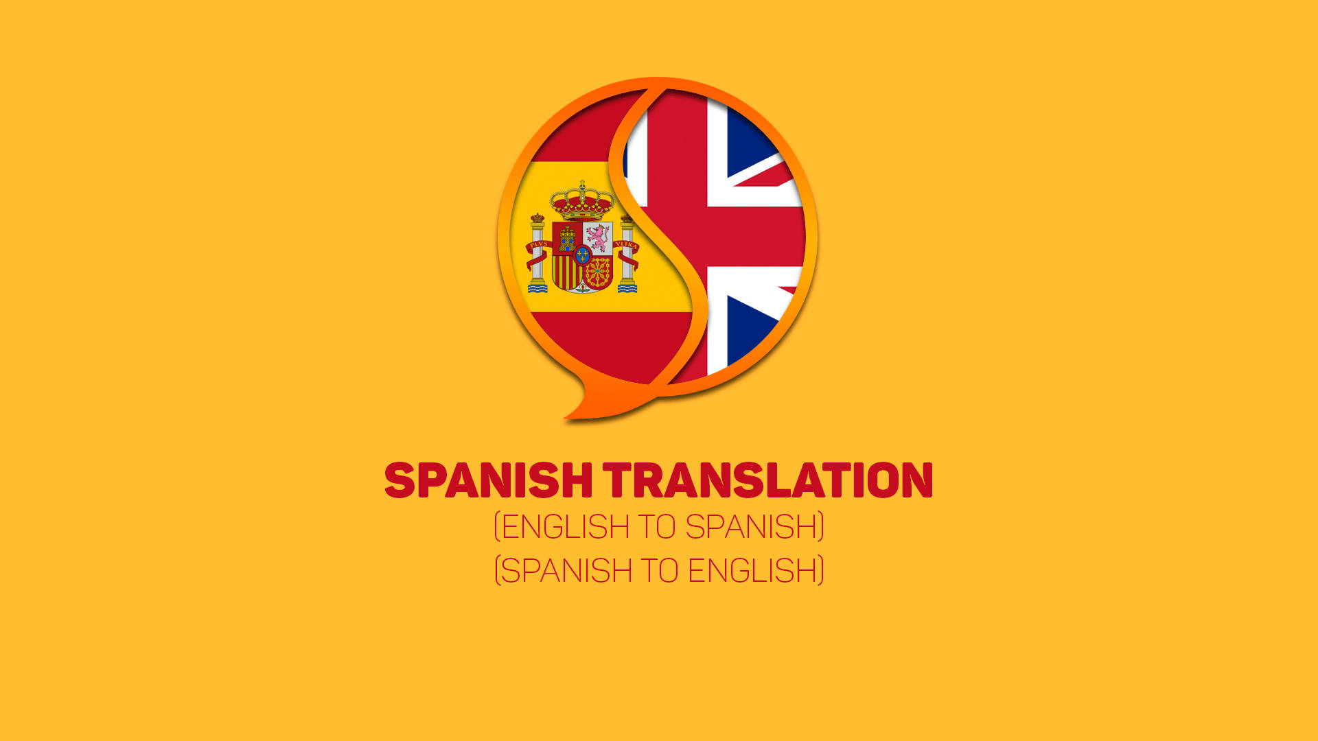 Diálogo De Traducción De Inglés A Español Background