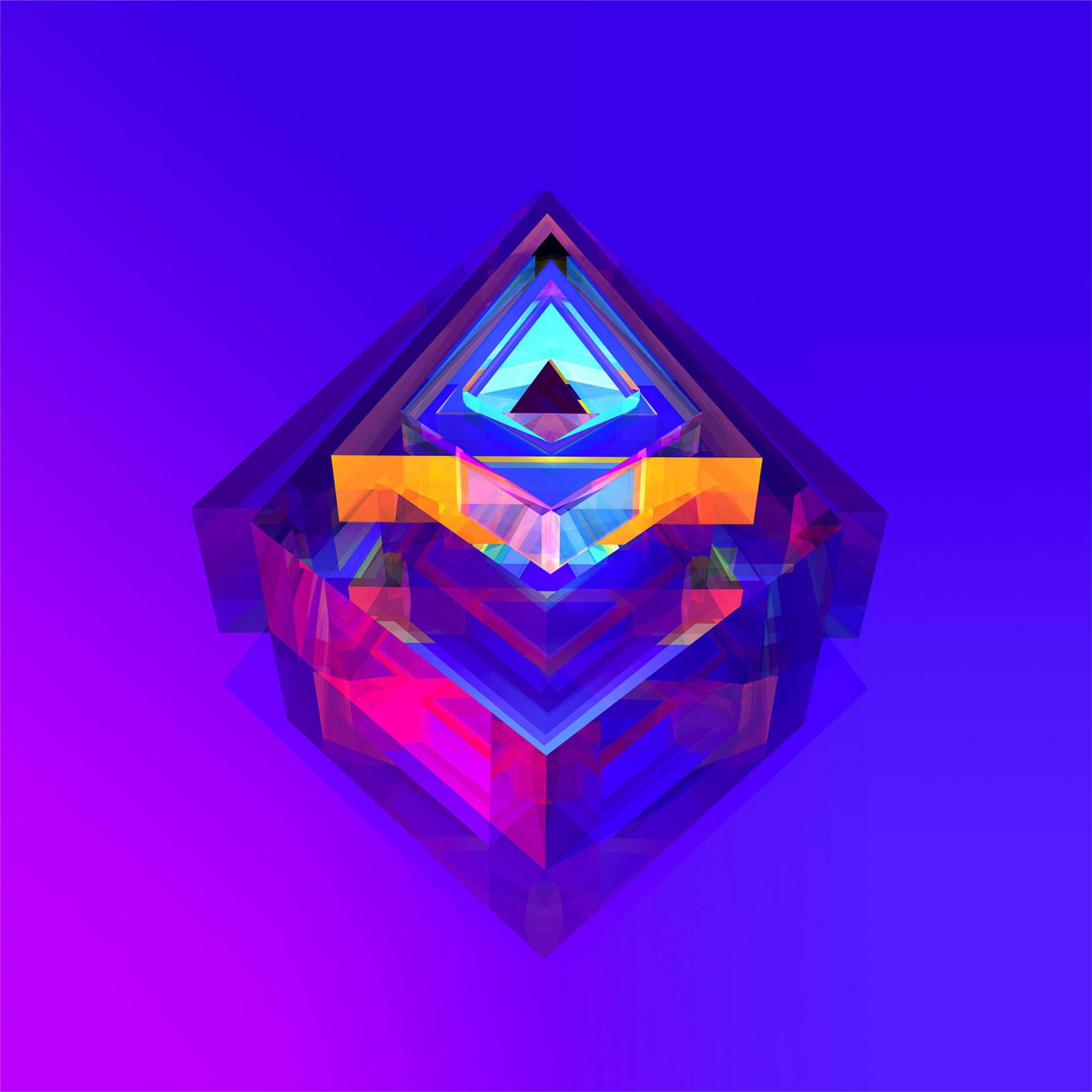 Diamond Abstract Art Ipad Air 4 Background