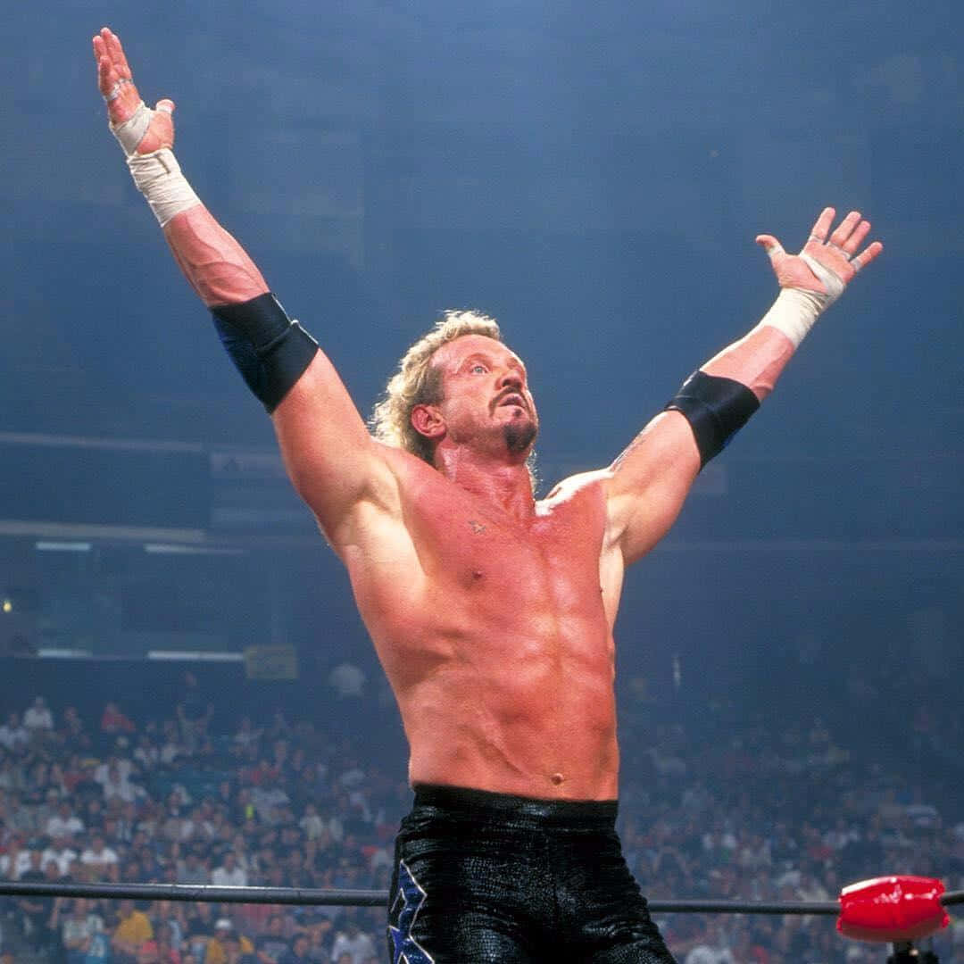 Diamond Dallas Page Retro Photo Wrestler And Actor Background