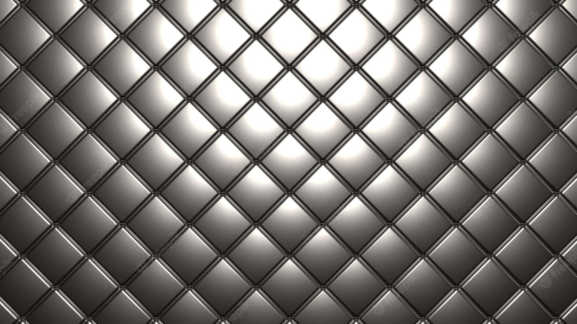 Diamond Plate Black And White Pattern Background