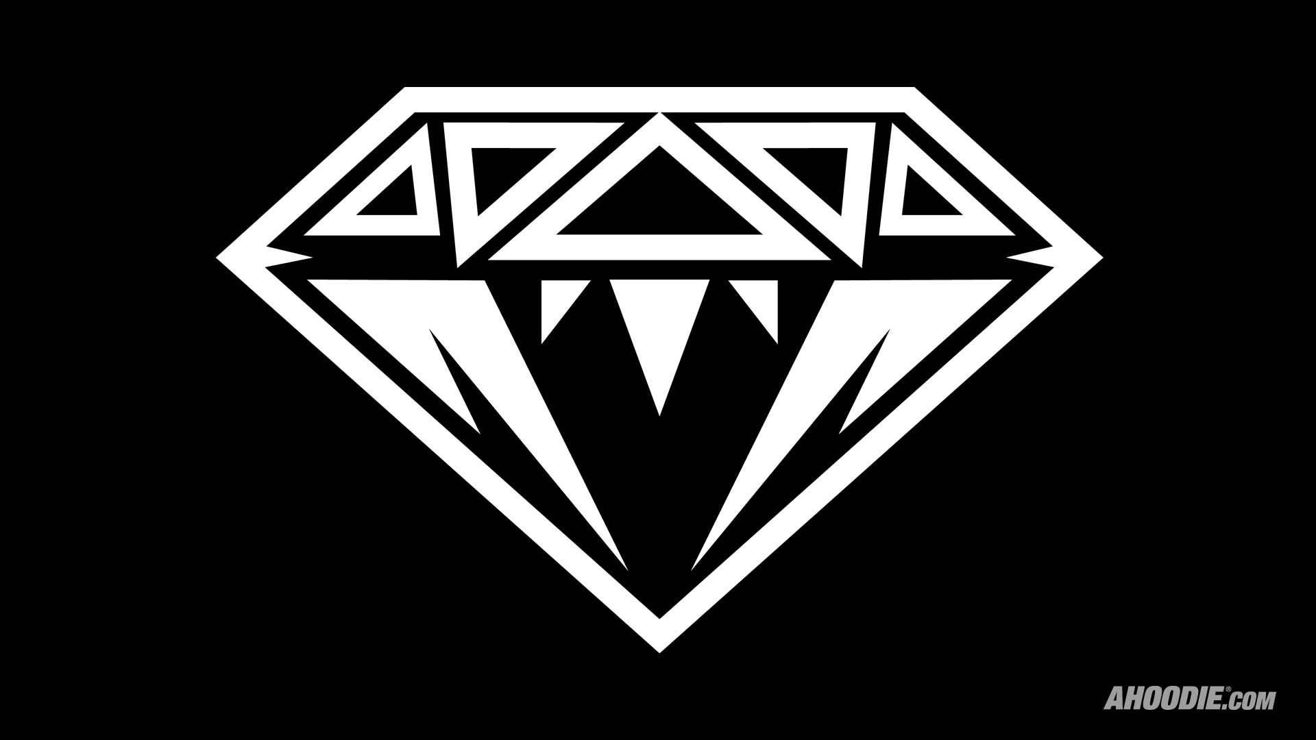 Diamond Supply Co Black And White Background