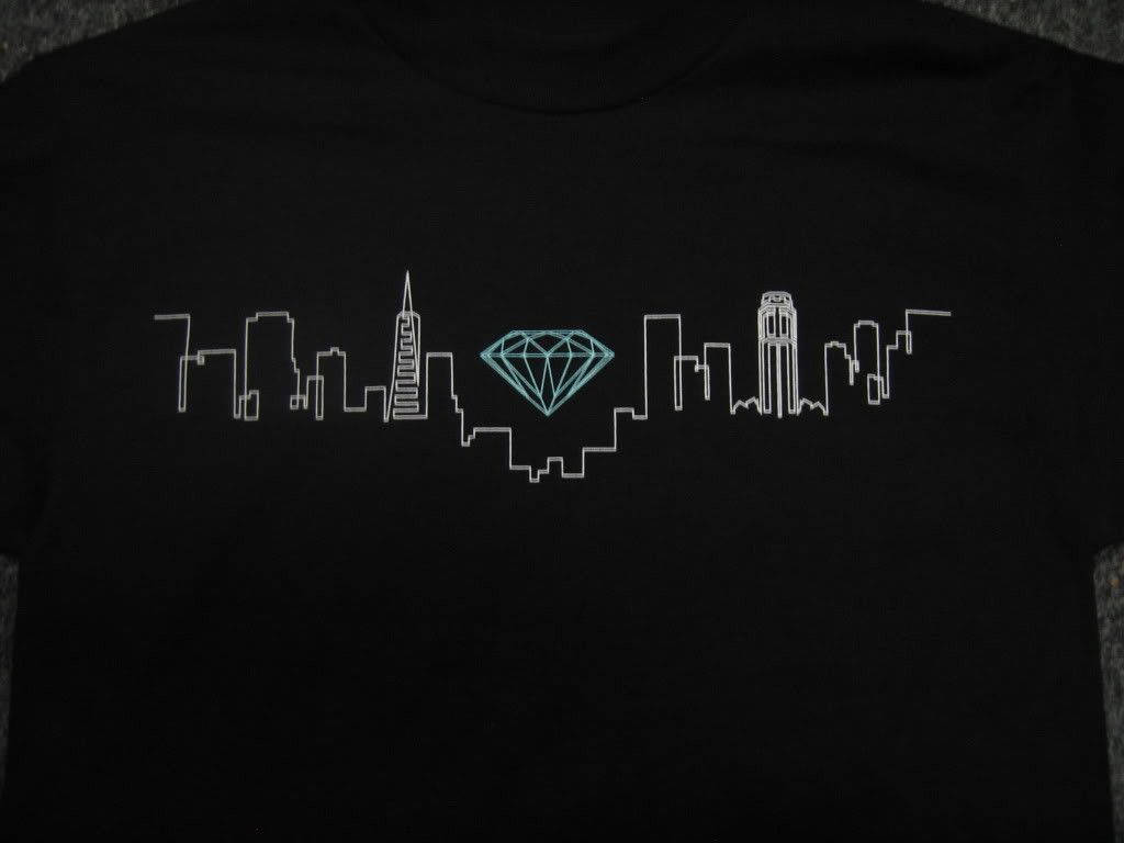 Diamond Supply Co Black Shirt Background