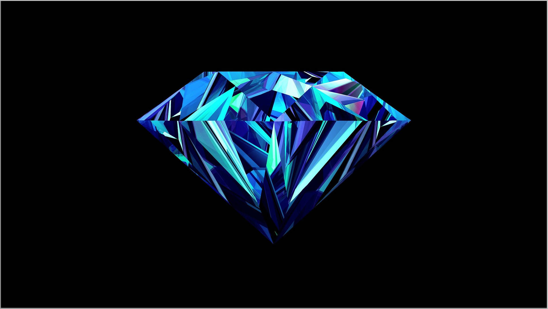 Diamond Supply Co Blue Diamond Background