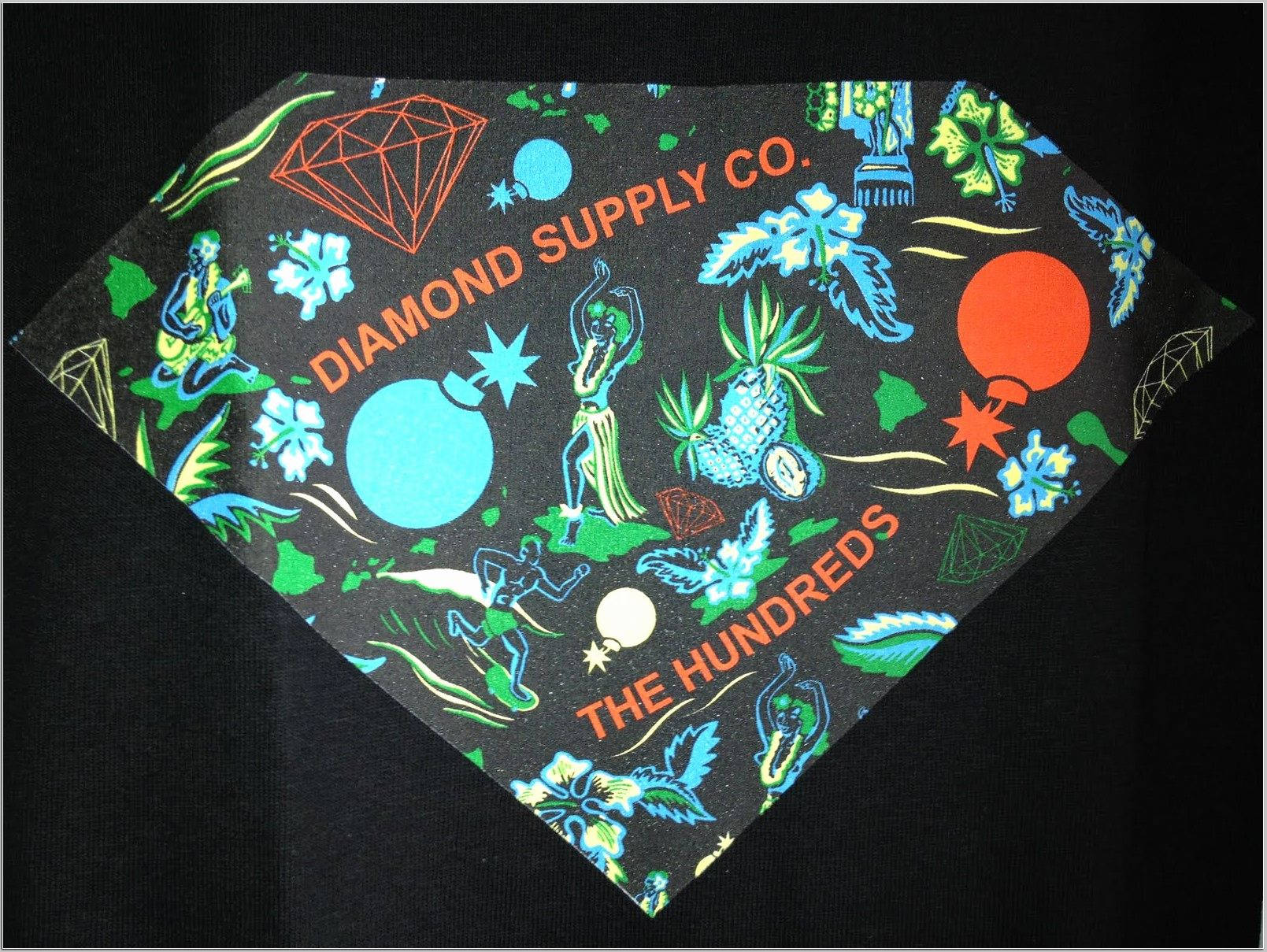 Diamond Supply Co Shirt Design Background