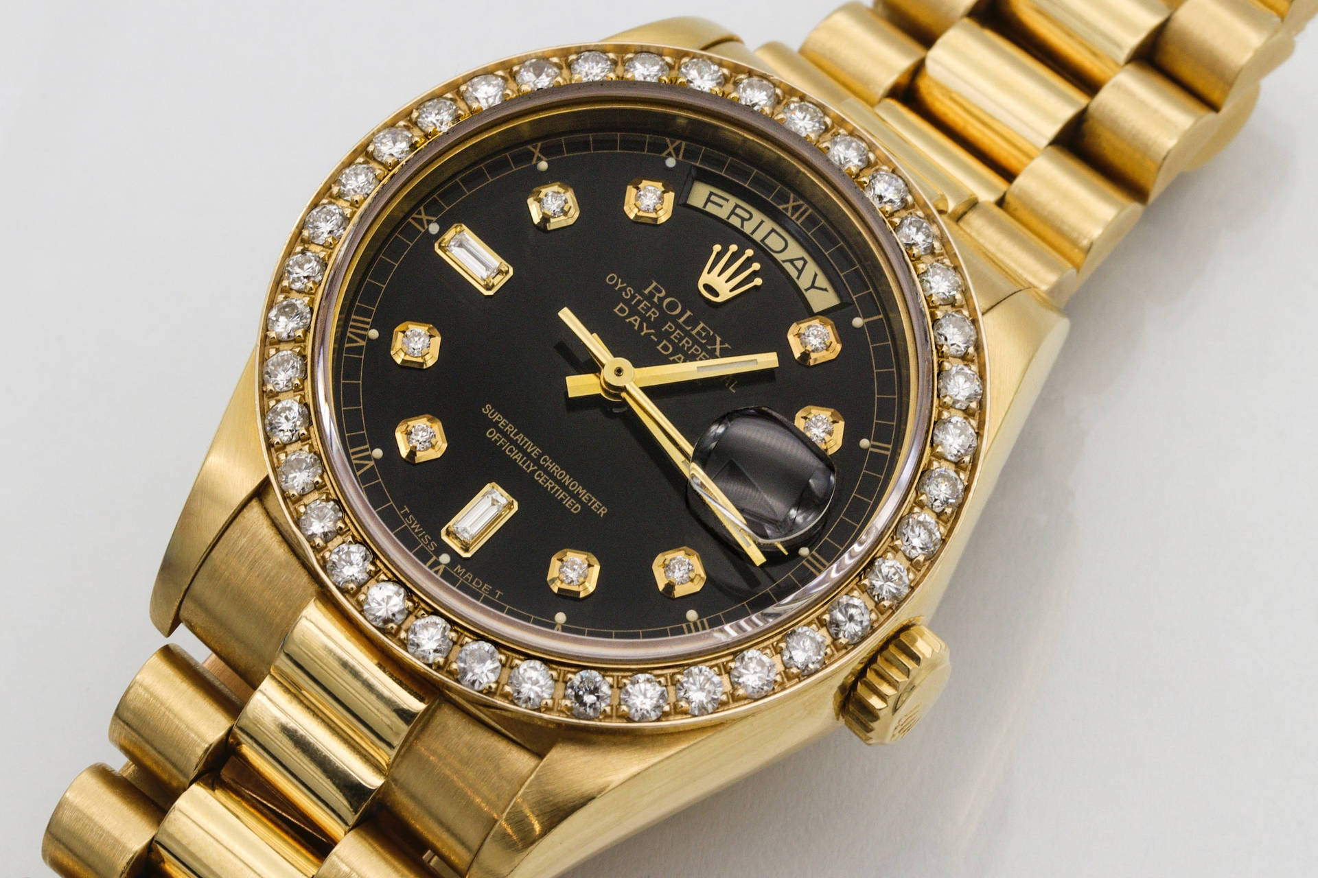 Diamond Vintage Rolex Background