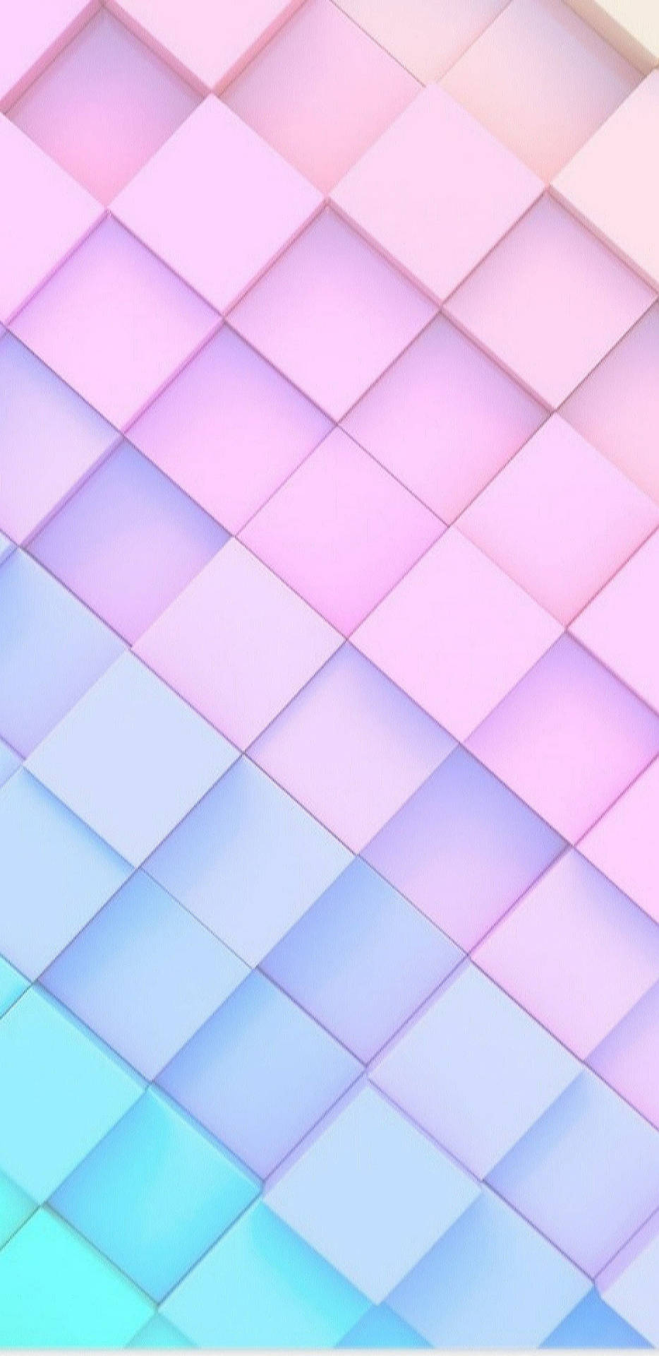 Diamond Weave In Cute Pastel Colors Background
