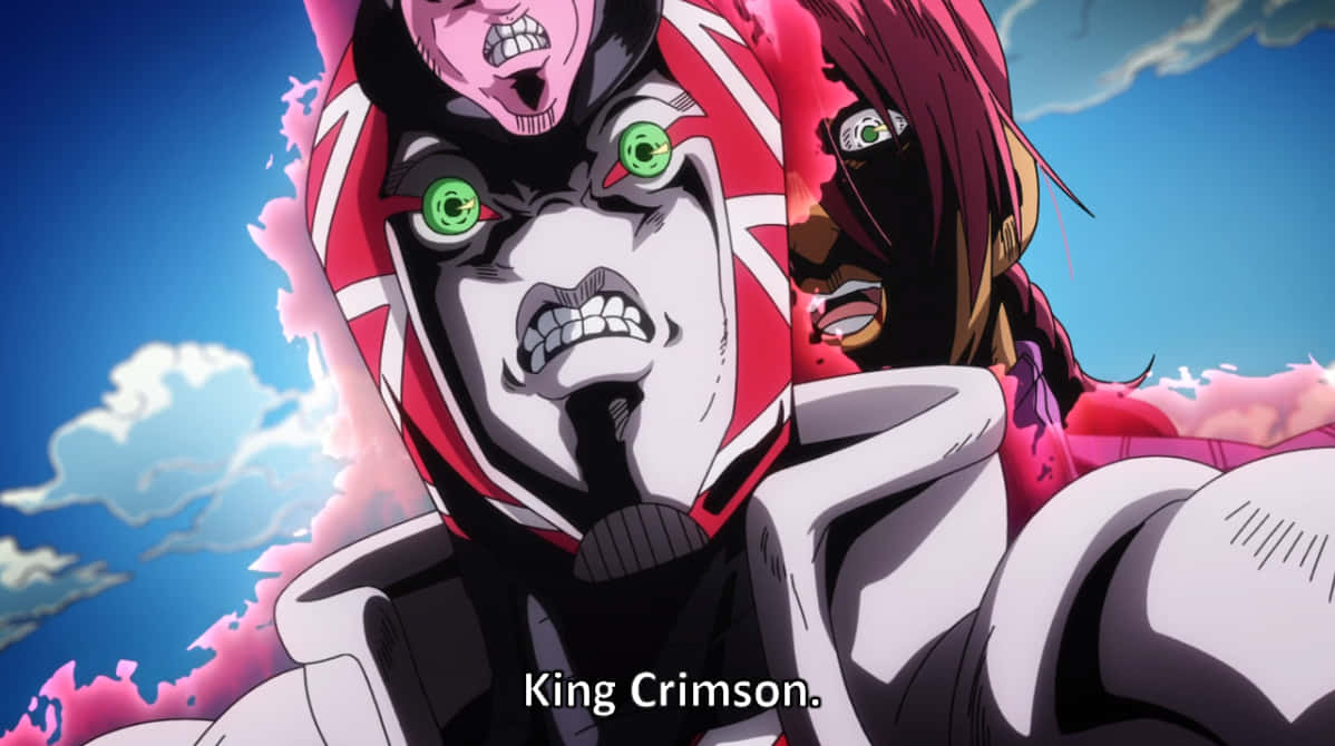 Diavolo The Supreme Leader Of Passione Executing The Deadly Heat Dream