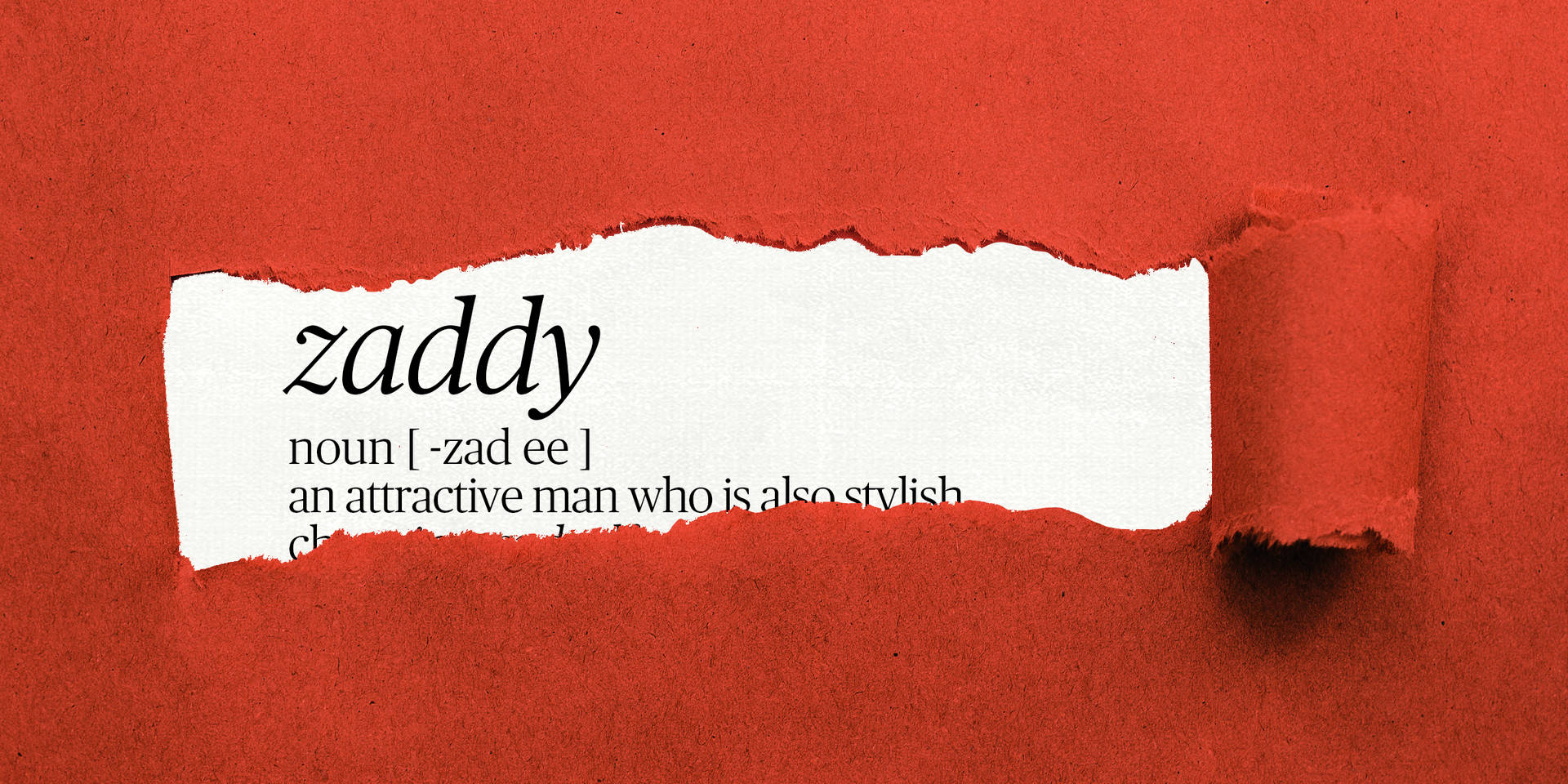 Dictionary Meaning Of Zaddy Background