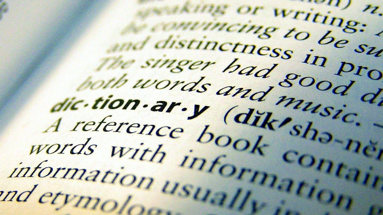 Dictionary Word Meaning