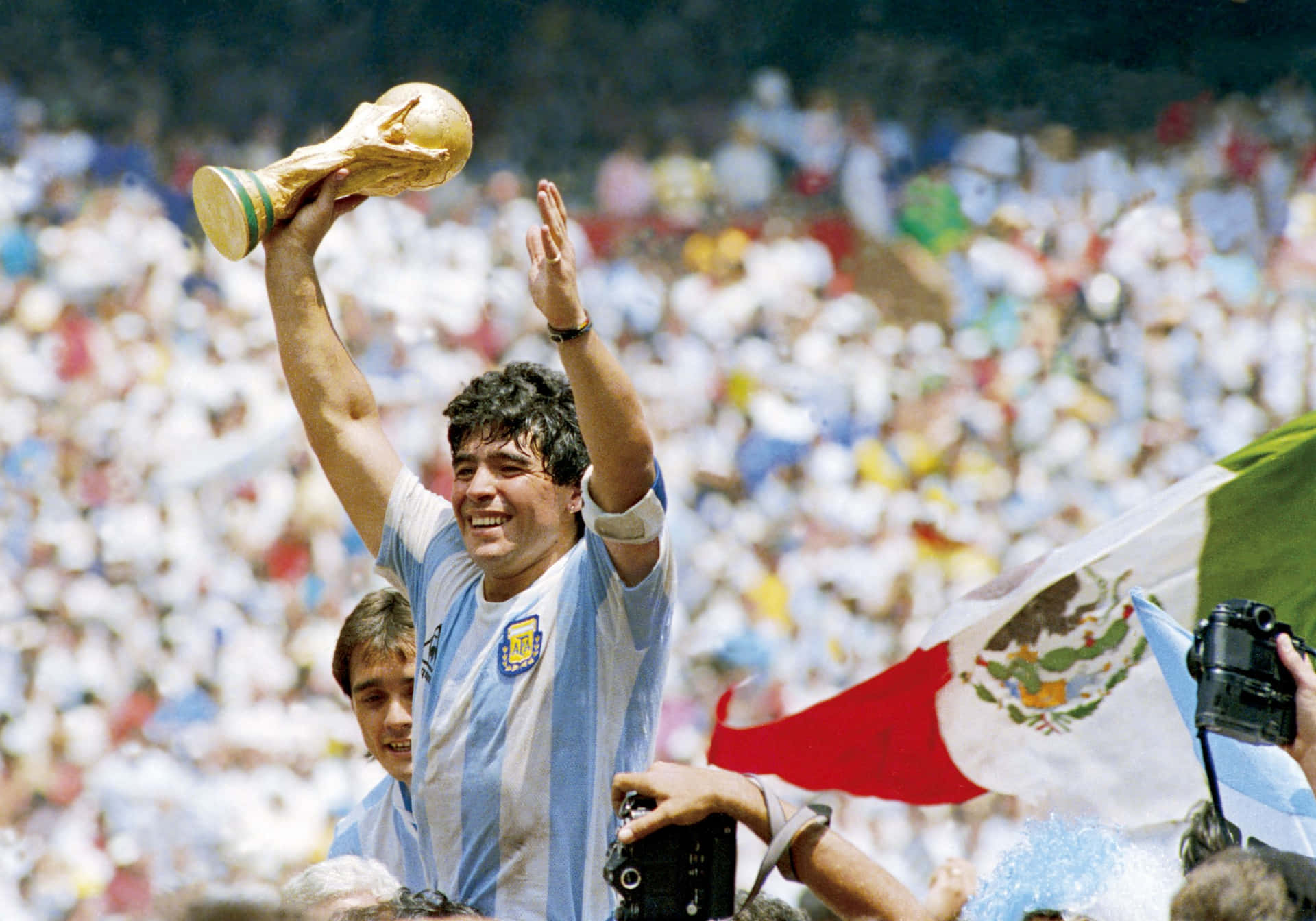 Diego Maradona Fifa World Cup Fc Barcelona Background
