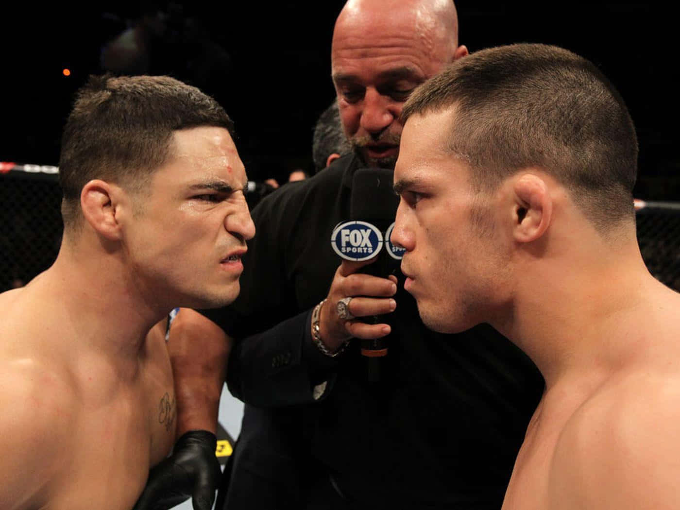 Diego Sanchez About To Fight Jake Ellenberger Background