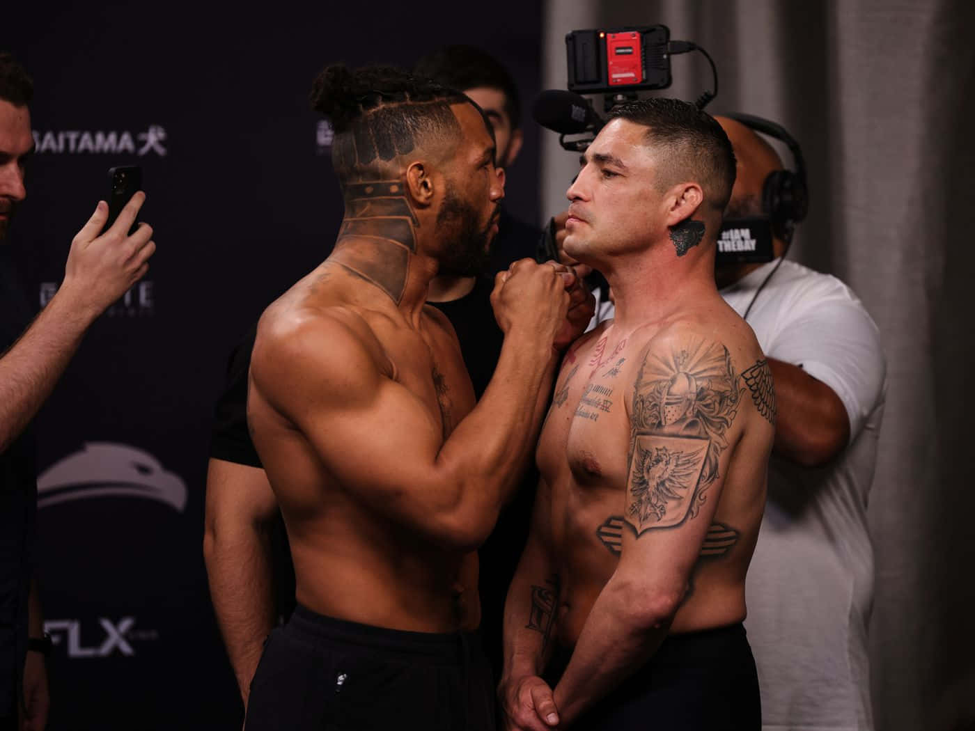 Diego Sanchez Face Off Kevin Lee Background