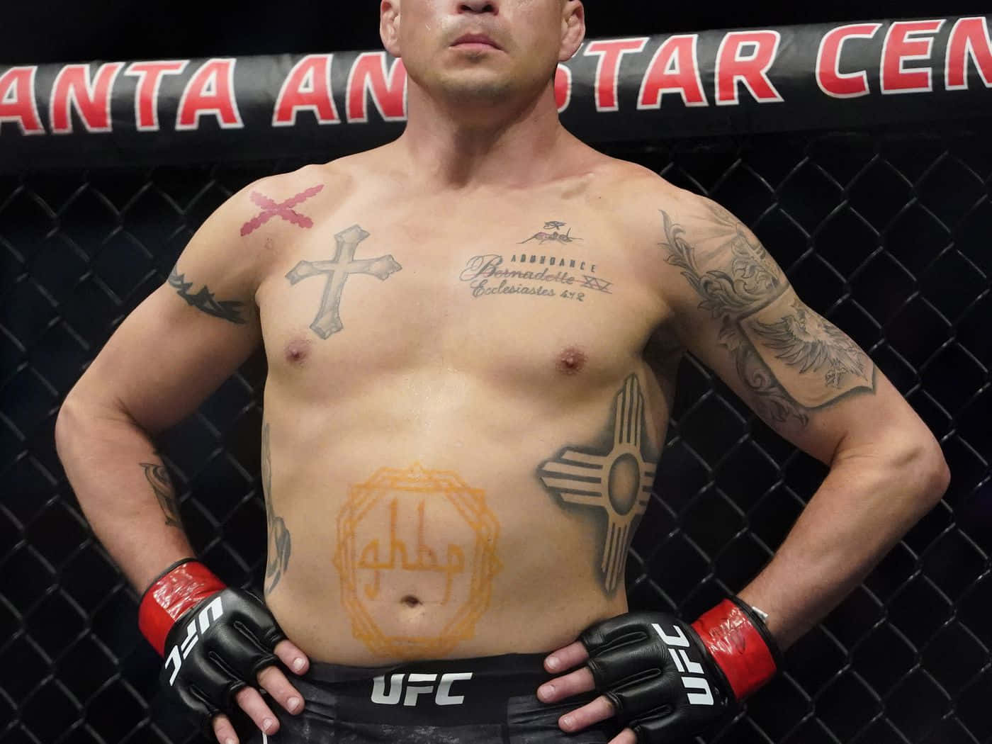 Diego Sanchez Tattoos Background