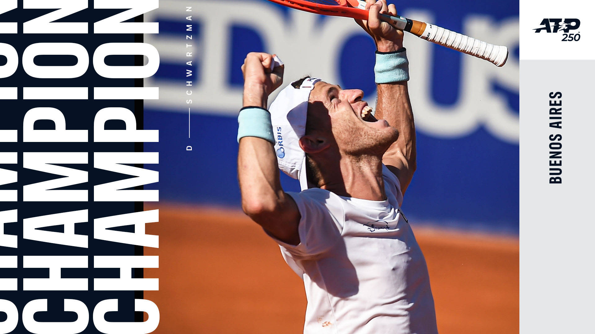 Diego Schwartzman Champion Background