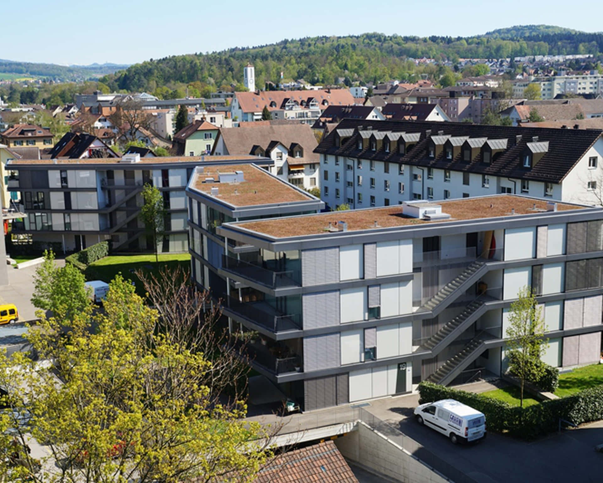 Dietikon Urban Landscape Switzerland Background