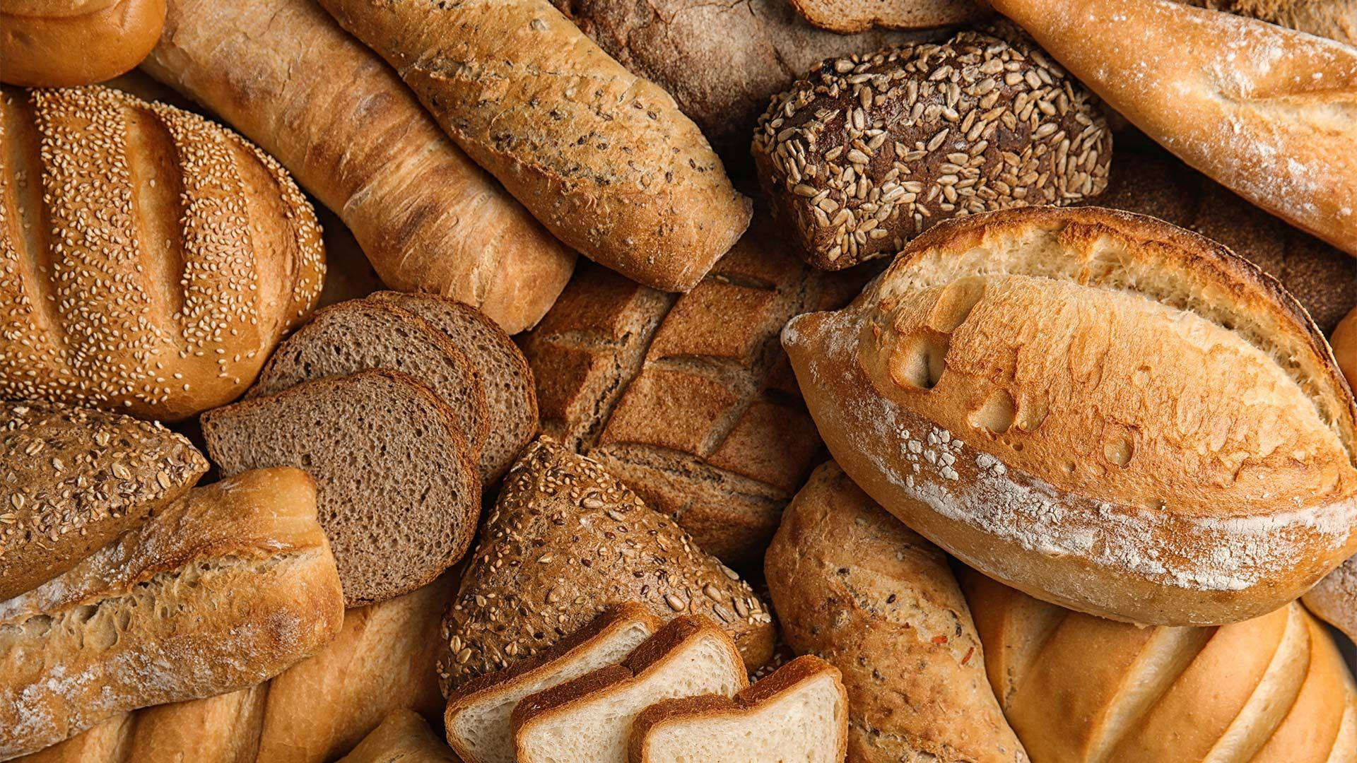 Different Breads Background