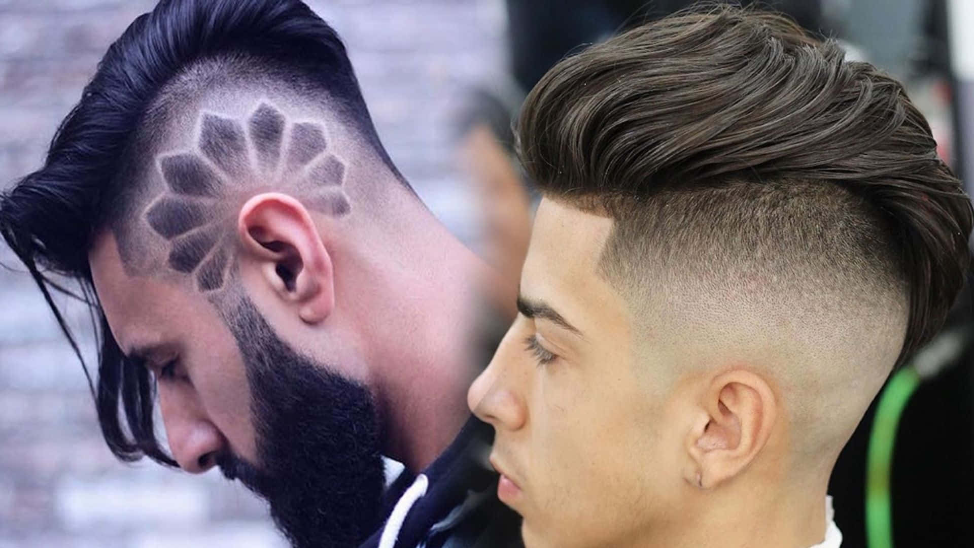 Different Cutting Styles For Men Background