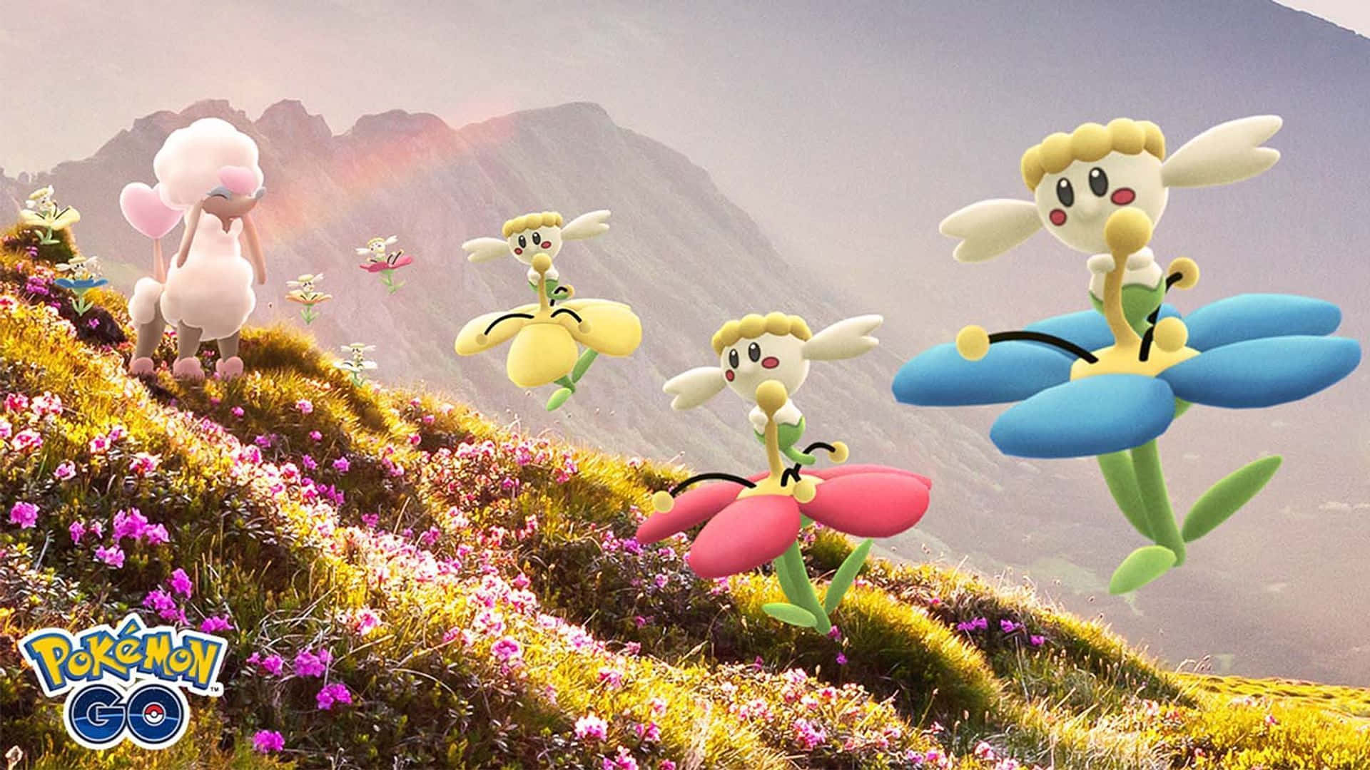 Different Flabébé Background